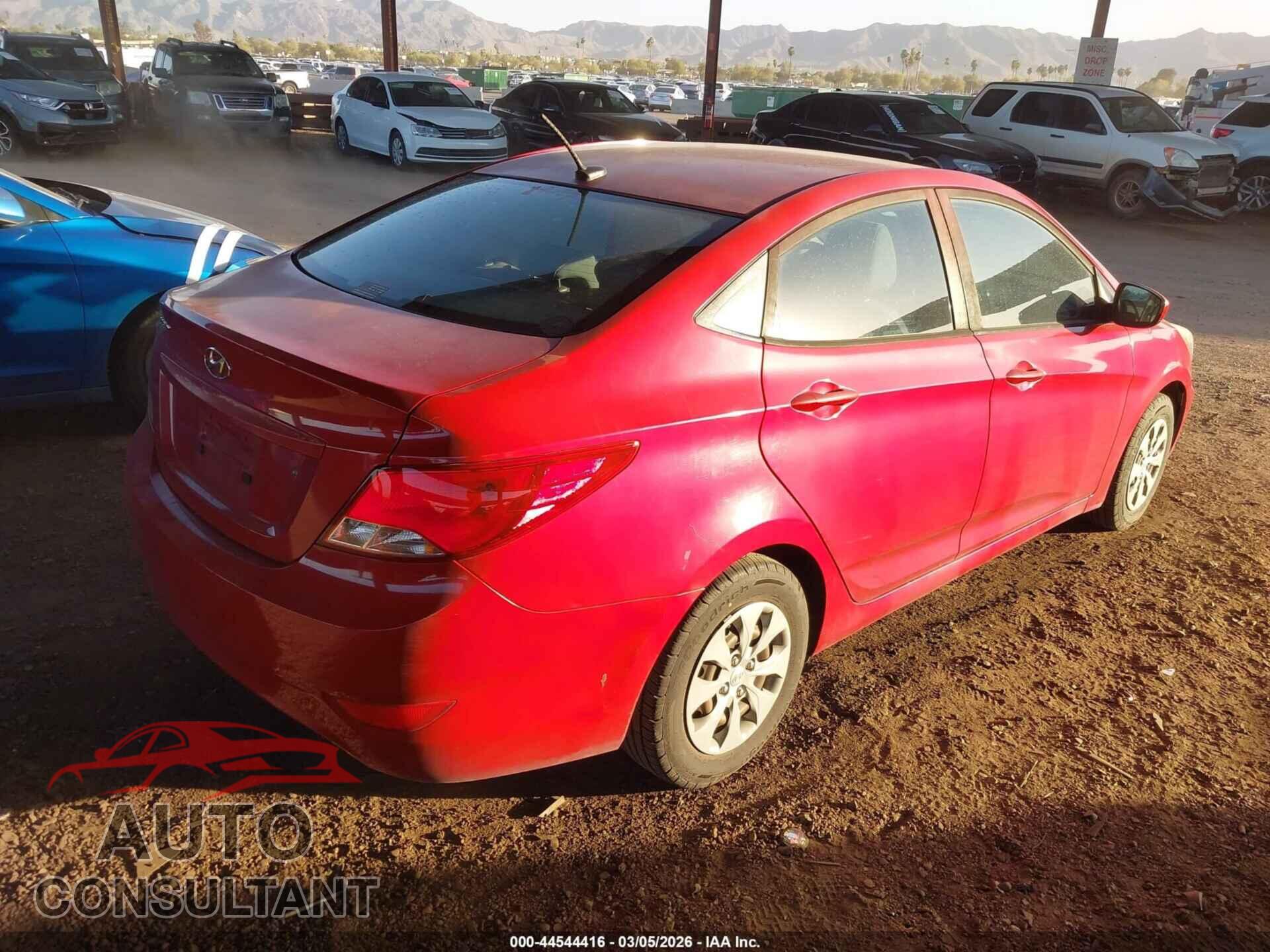 HYUNDAI ACCENT 2016 - KMHCT4AE6GU121703