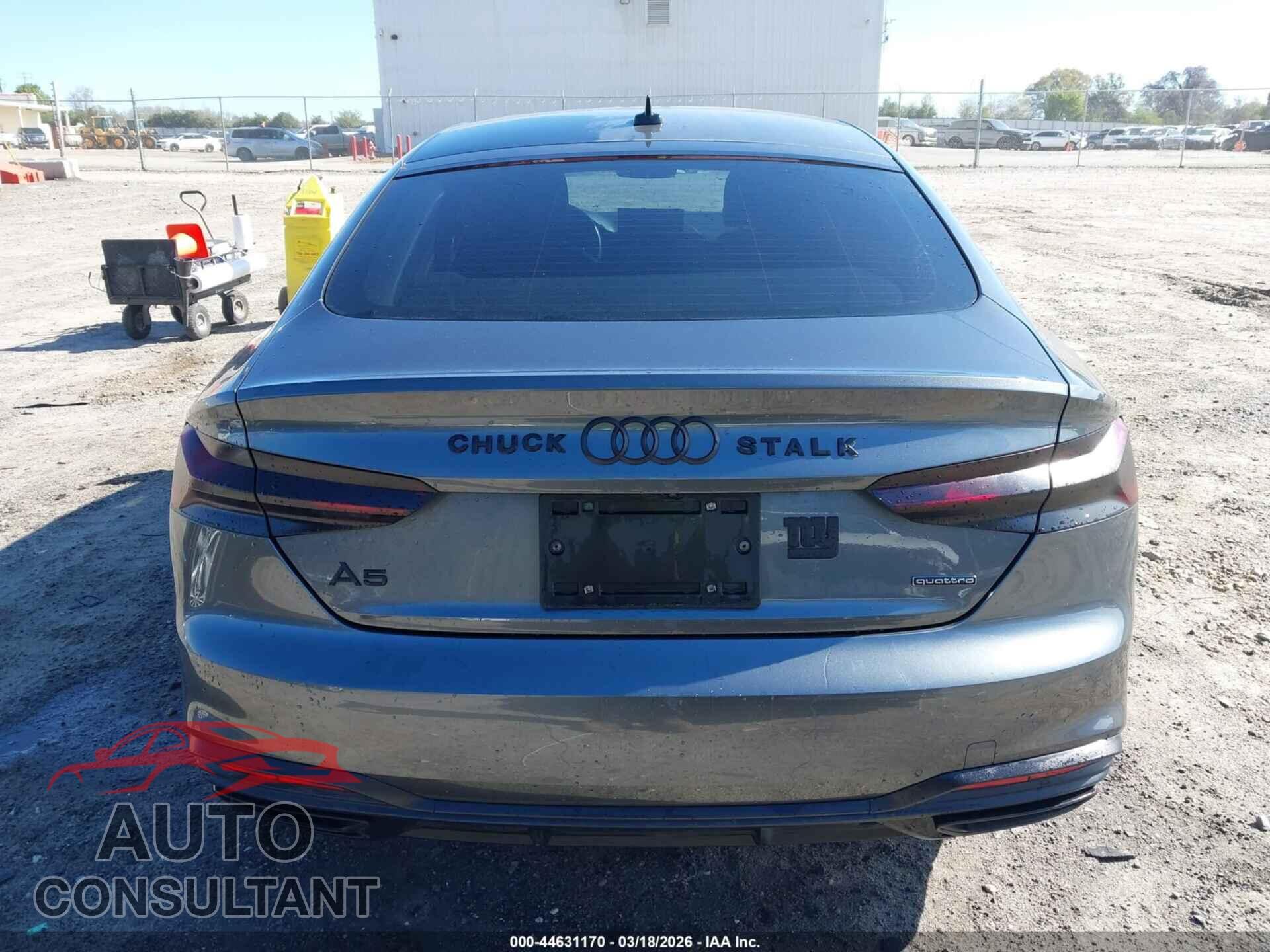 AUDI A5 SPORTBACK 2022 - WAUDACF5XNA013095
