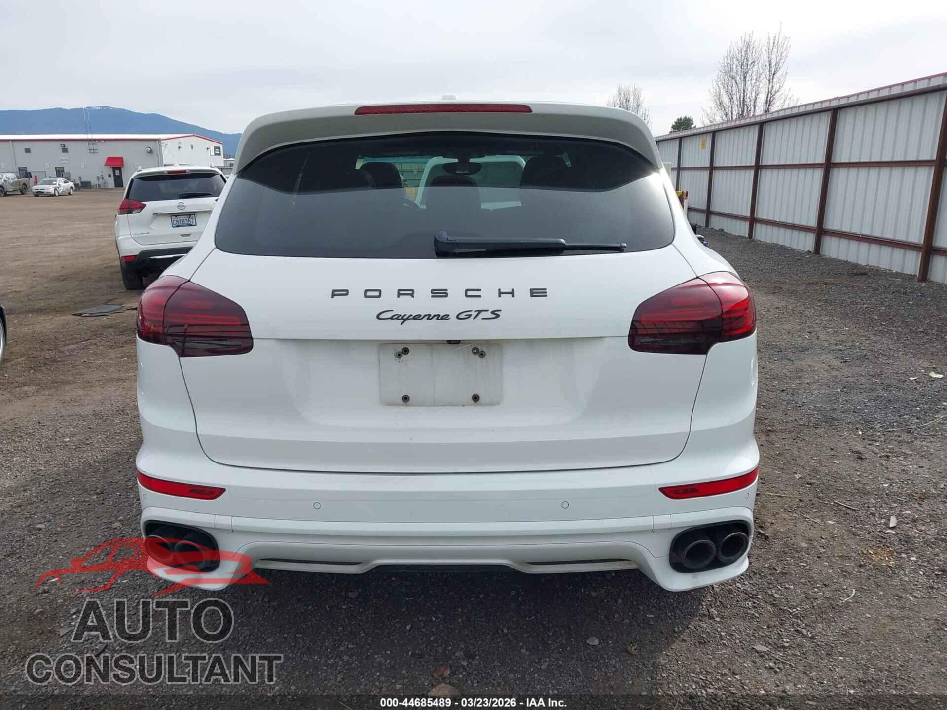 PORSCHE CAYENNE 2017 - WP1AD2A26HLA82801