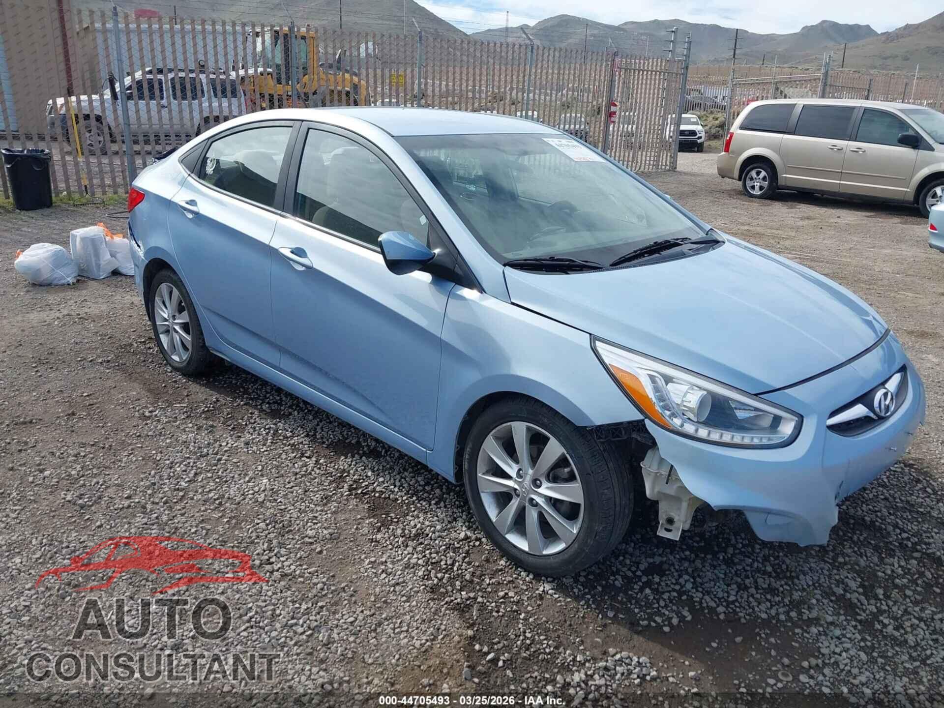 HYUNDAI ACCENT 2014 - KMHCU4AE2EU754015
