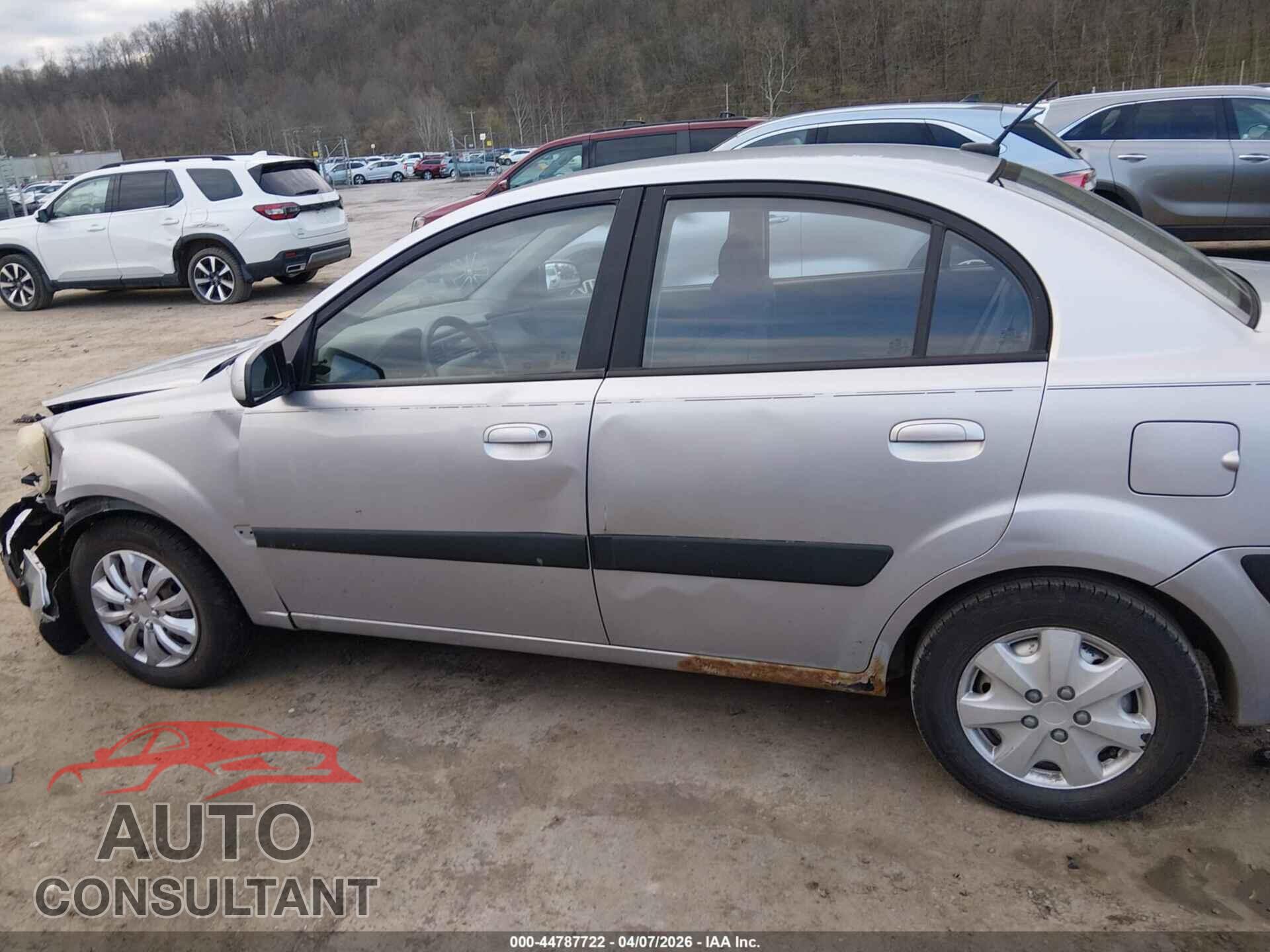 KIA RIO 2009 - KNADE223896549359