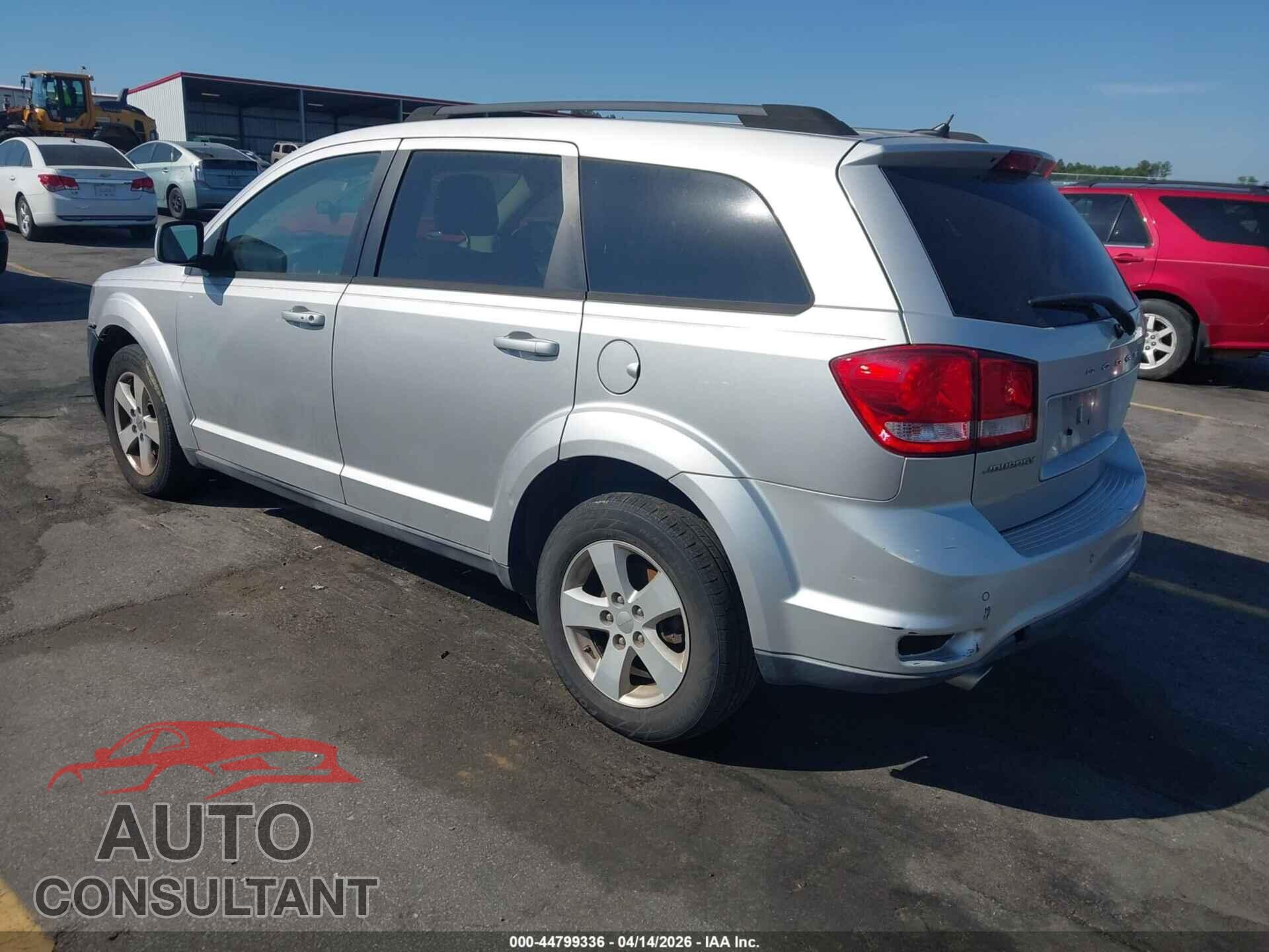DODGE JOURNEY 2012 - 3C4PDCBG8CT226910