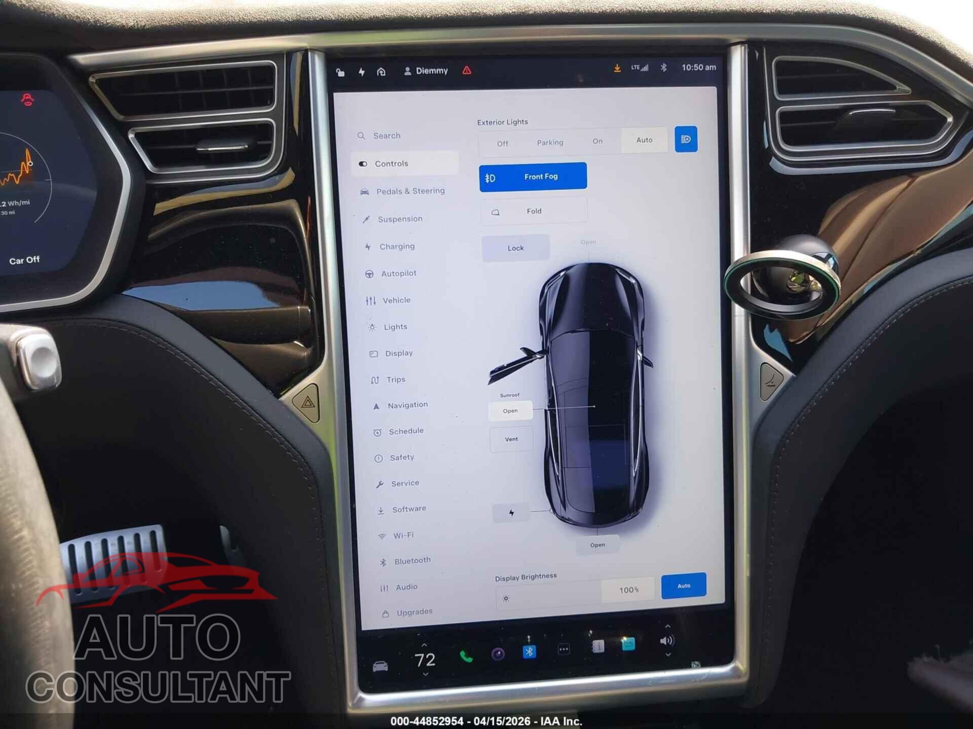 TESLA MODEL S 2014 - 5YJSA1H27EFP69153