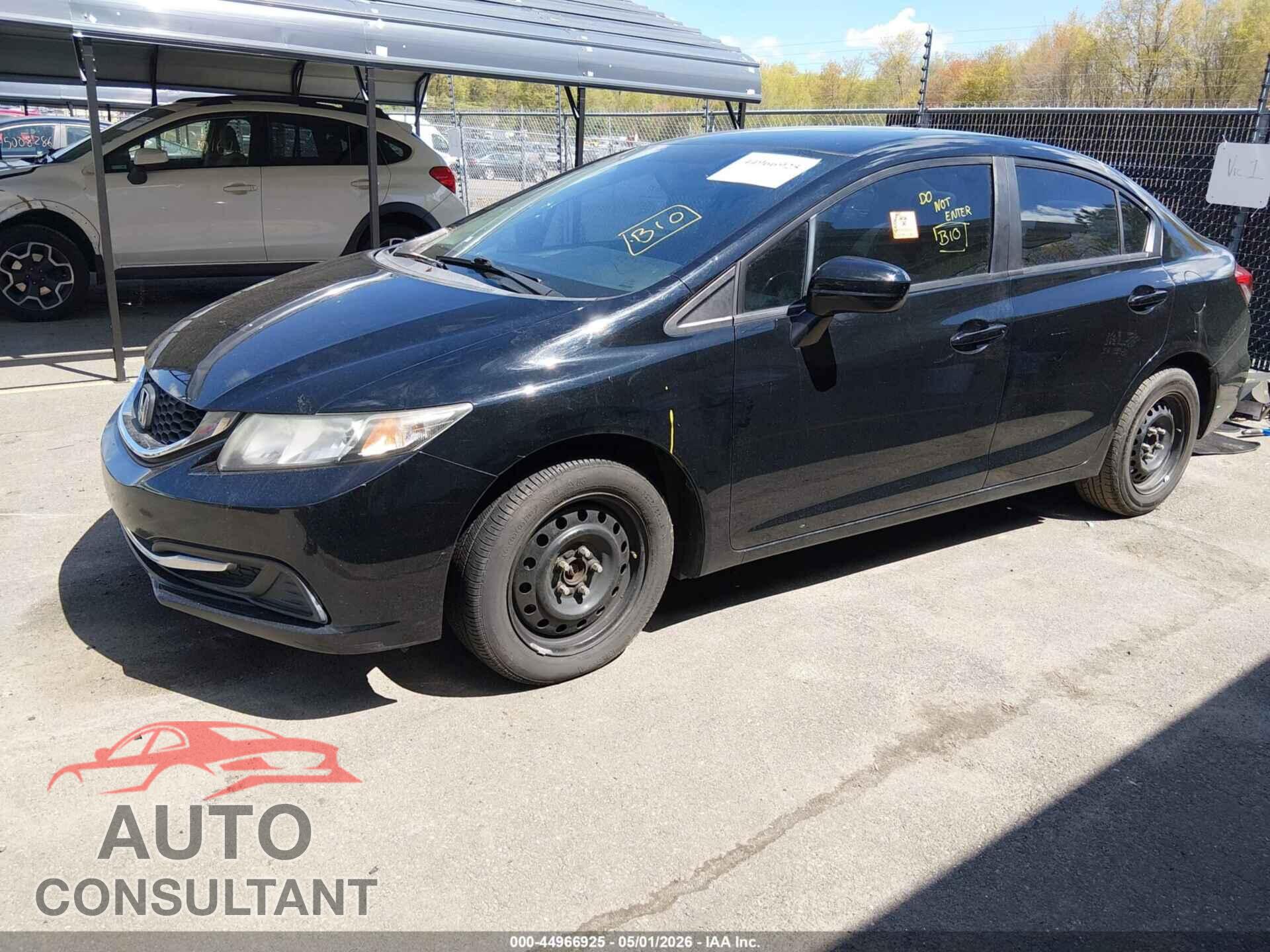 HONDA CIVIC 2015 - 19XFB2F54FE701529