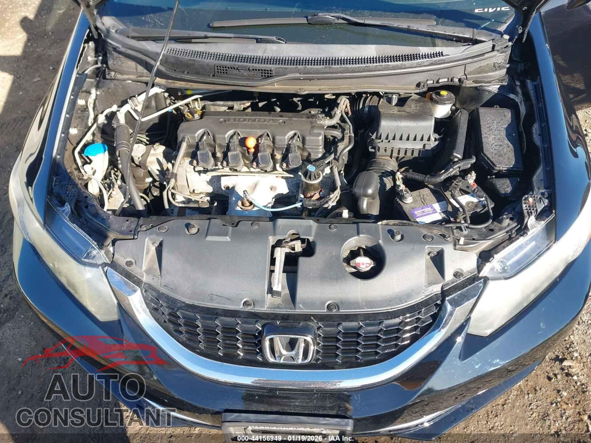 HONDA CIVIC 2013 - 19XFB2F97DE285377