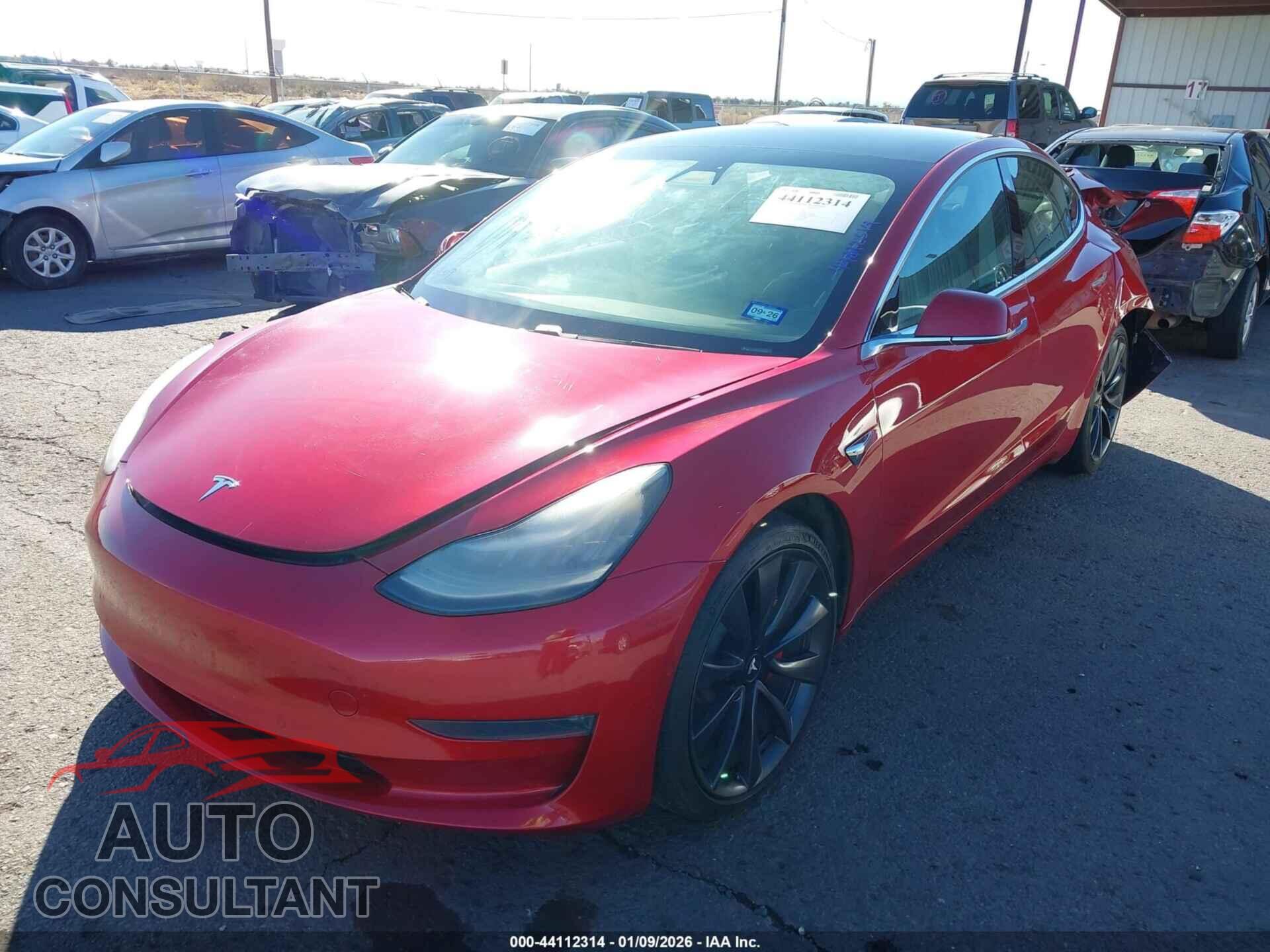 TESLA MODEL 3 2020 - 5YJ3E1EC5LF742018