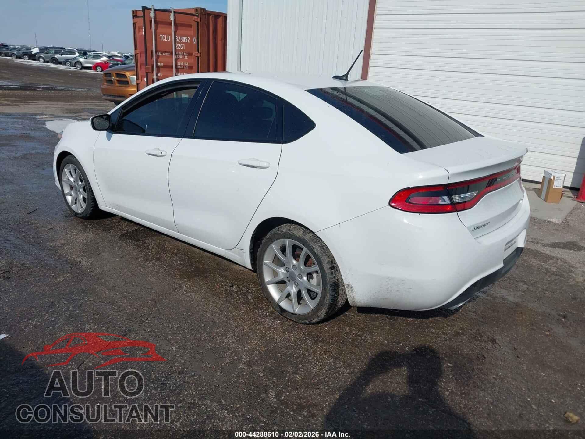 DODGE DART 2013 - 1C3CDFBA0DD149263