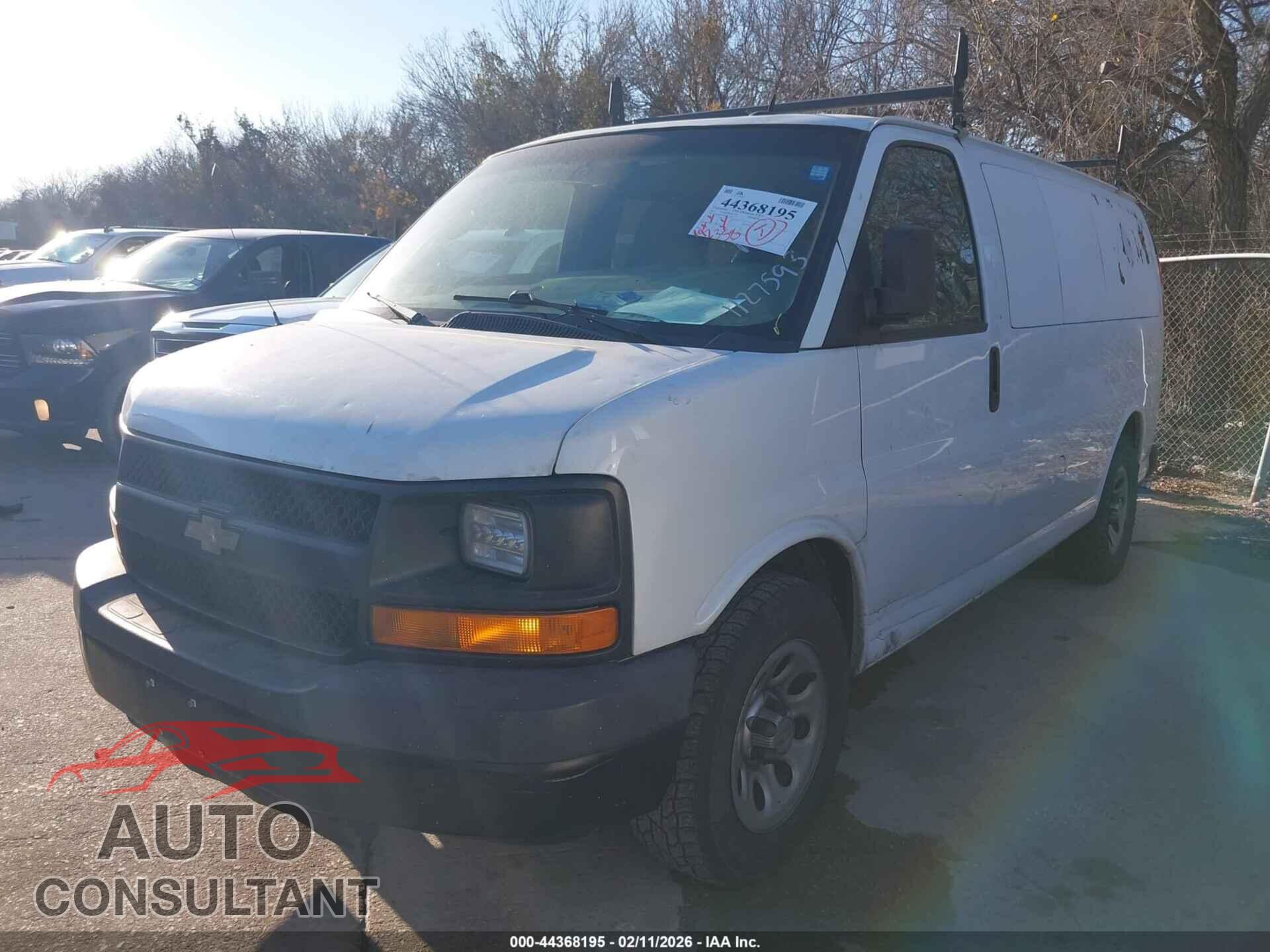 CHEVROLET EXPRESS 1500 2011 - 1GNSGBF48B1127593