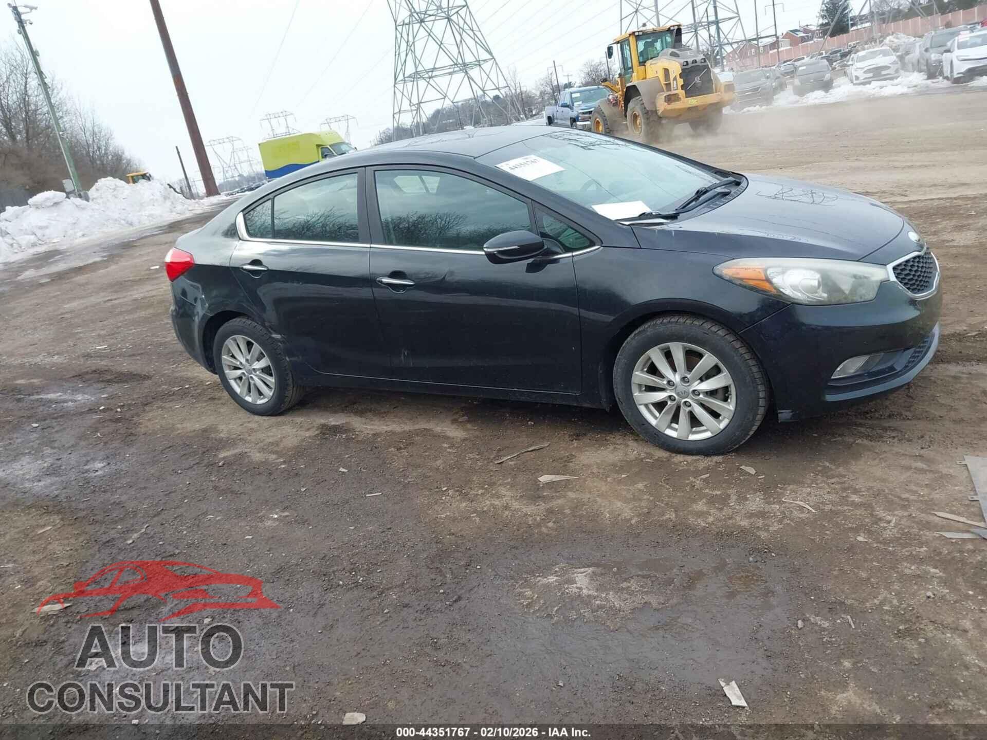 KIA FORTE 2014 - KNAFX4A88E5046412