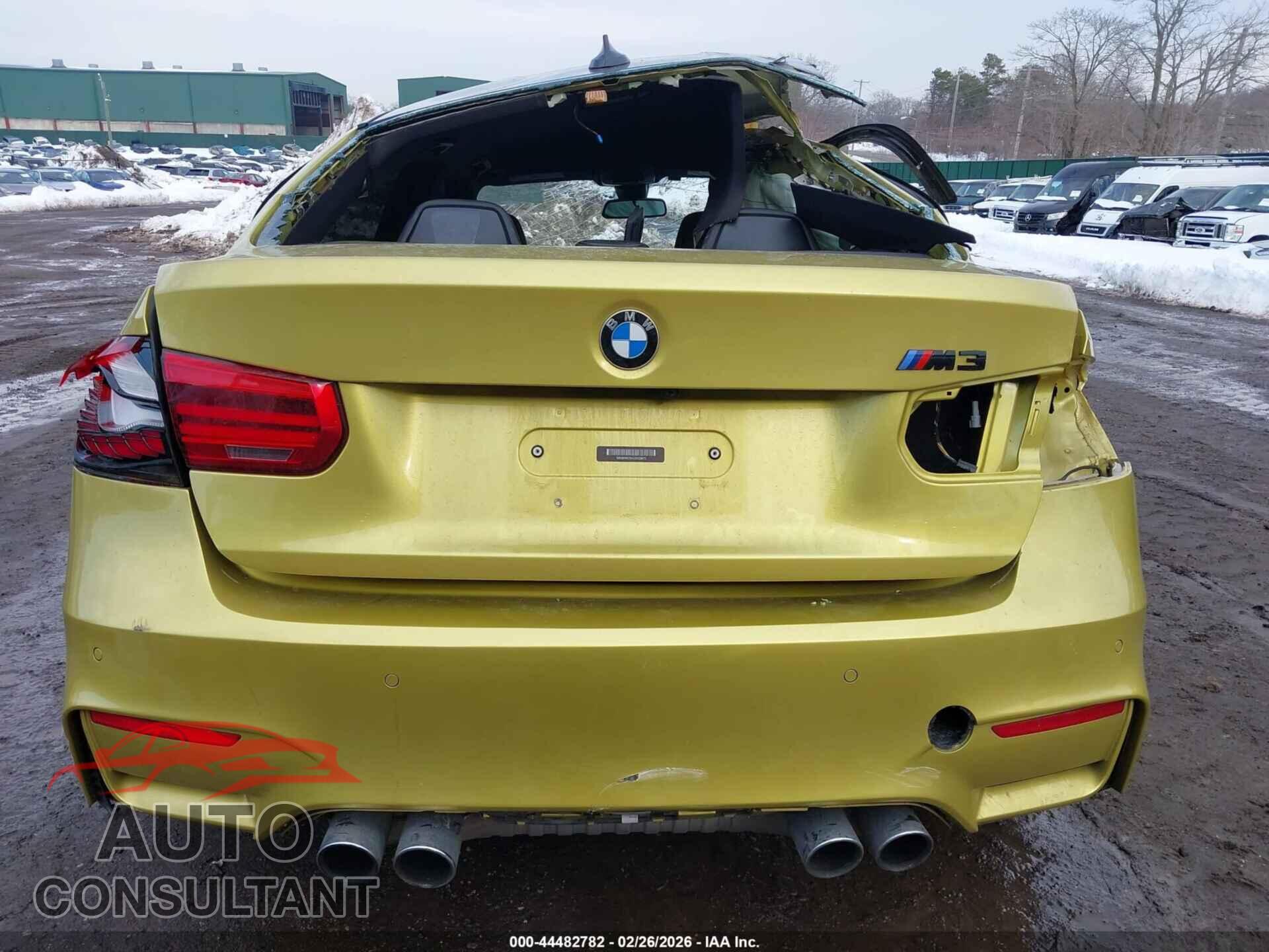 BMW M3 2016 - WBS8M9C54G5D30672