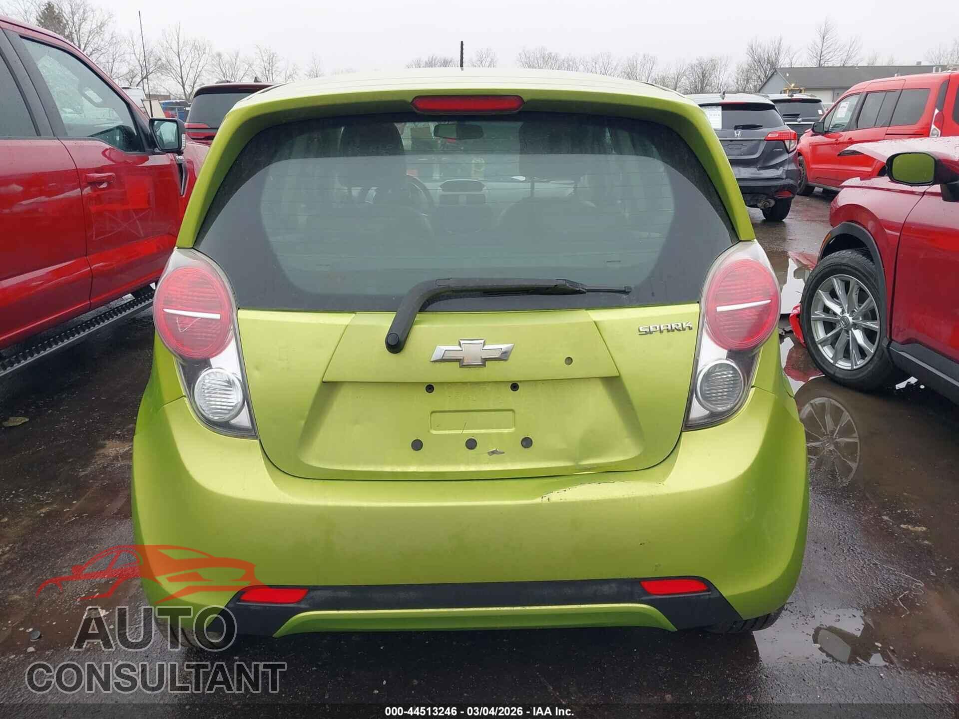 CHEVROLET SPARK 2013 - KL8CD6S96DC611728