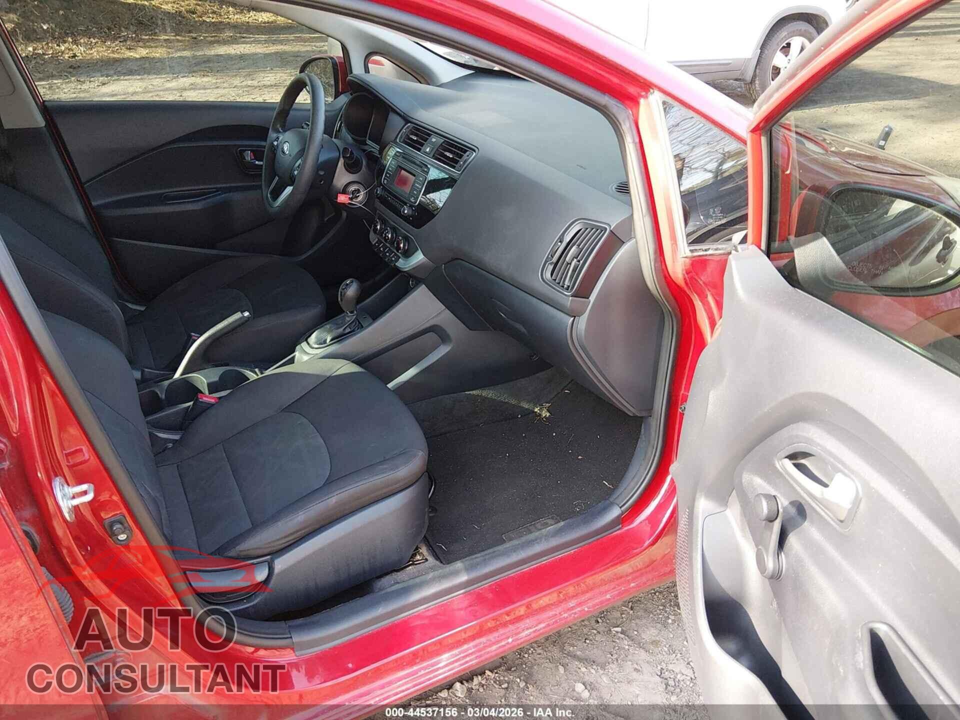 KIA RIO 2017 - KNADM4A37H6059607