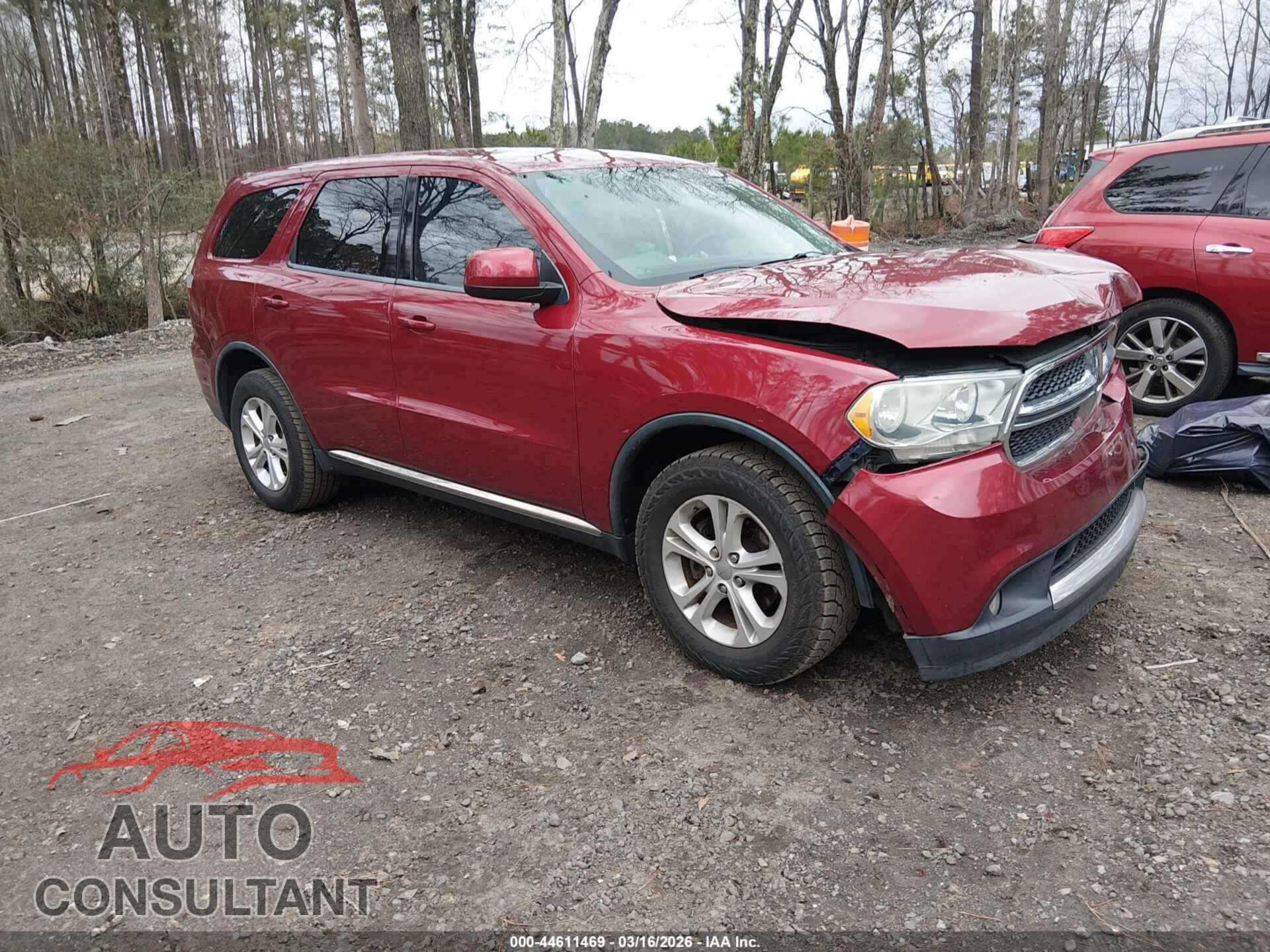 DODGE DURANGO 2013 - 1C4RDHAG5DC663249
