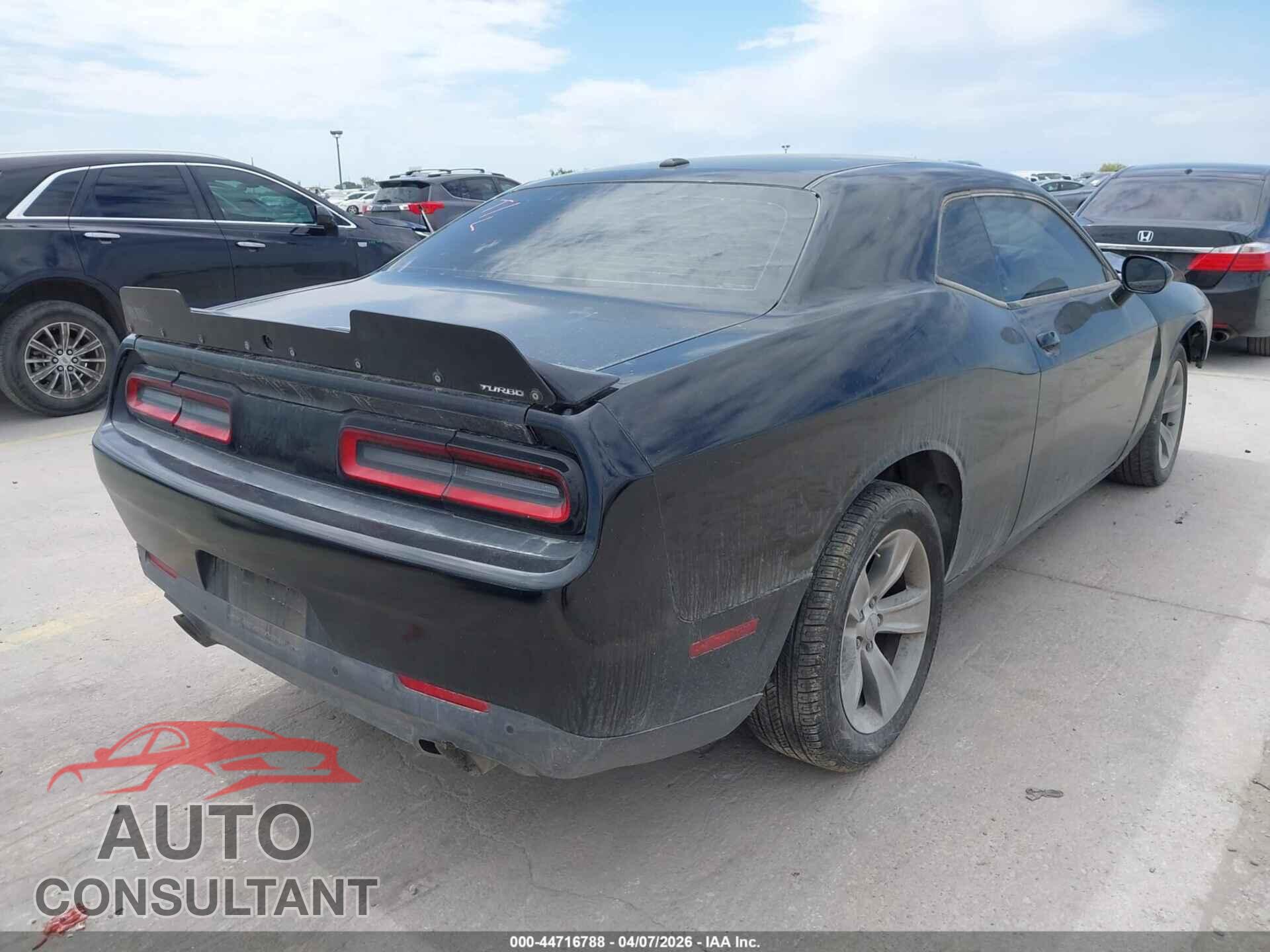 DODGE CHALLENGER 2016 - 2C3CDZAG5GH296970