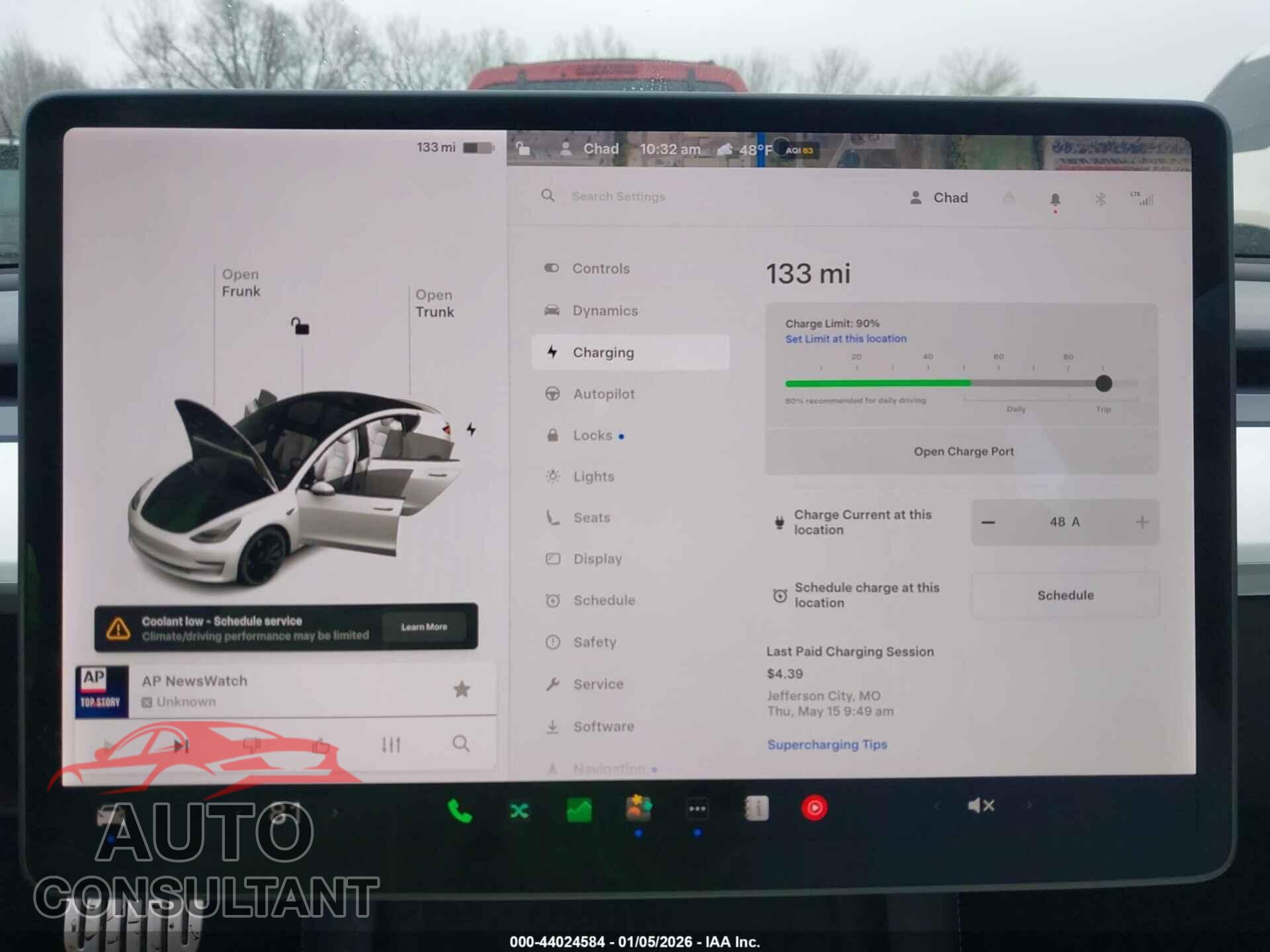 TESLA MODEL 3 2021 - 5YJ3E1EC3MF856469