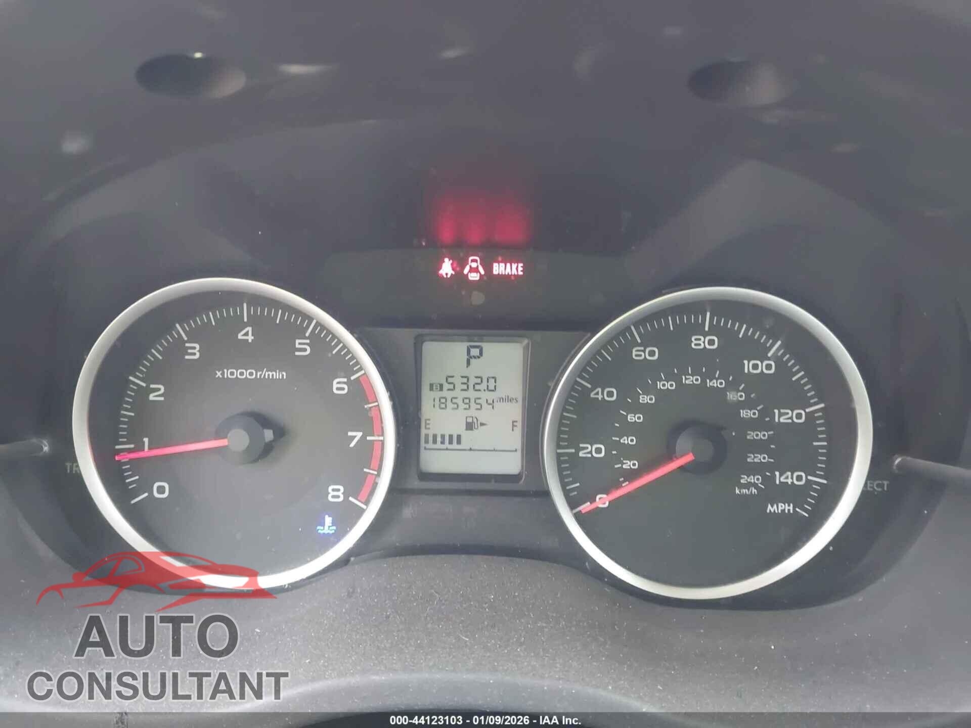 SUBARU FORESTER 2014 - JF2SJAEC4EH543845