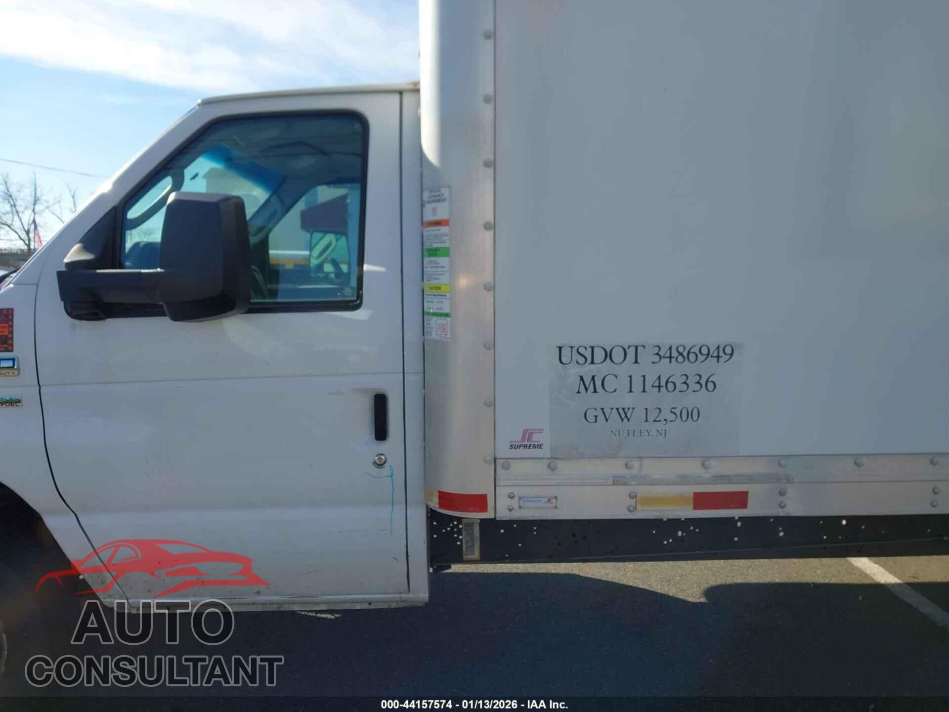 FORD E-350 CUTAWAY 2015 - 1FDWE3FL3FDA22375