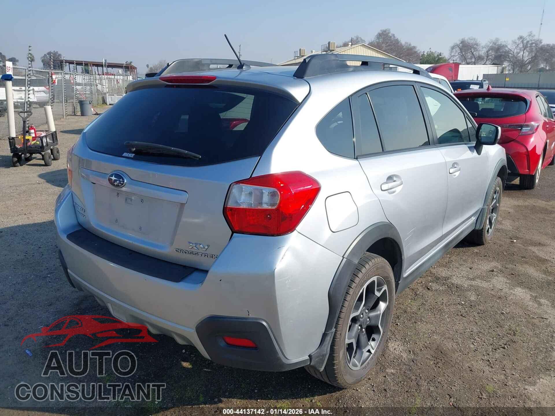 SUBARU XV CROSSTREK 2014 - JF2GPAGC4E8282167