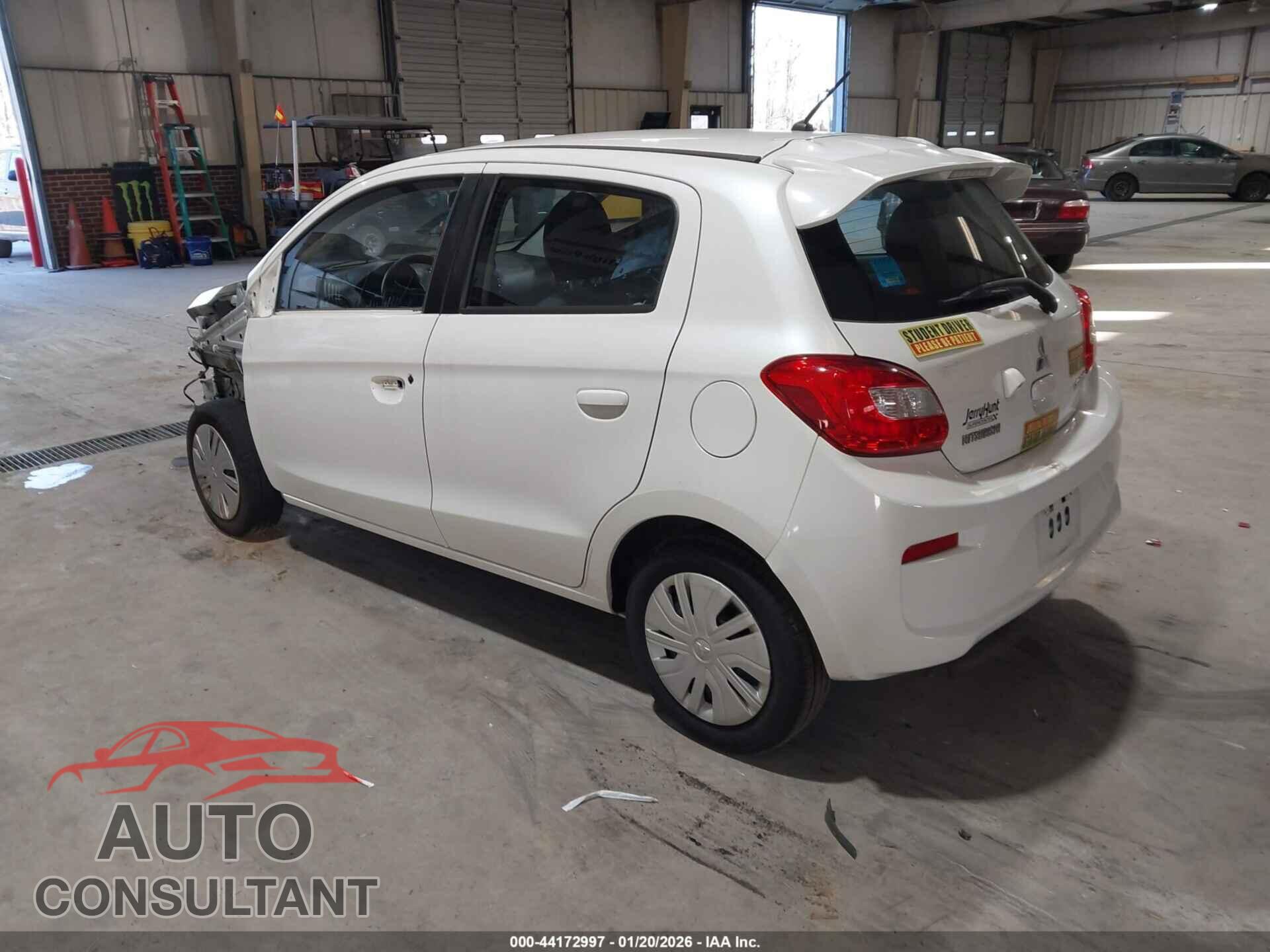 MITSUBISHI MIRAGE 2019 - ML32A3HJ9KH006665