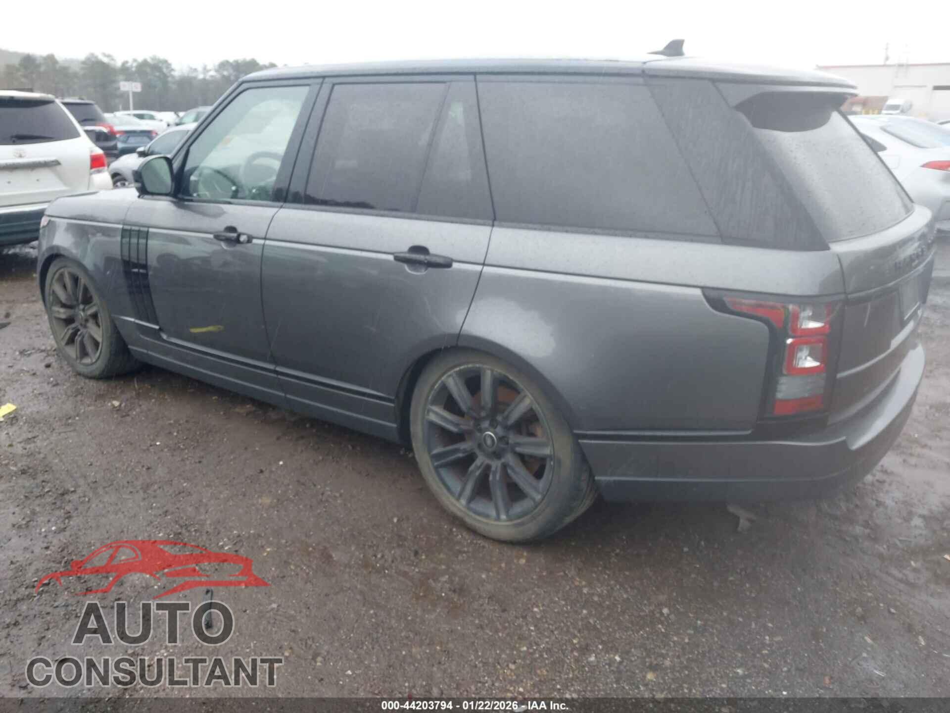 LAND ROVER RANGE ROVER 2016 - SALGS2VF0GA238266