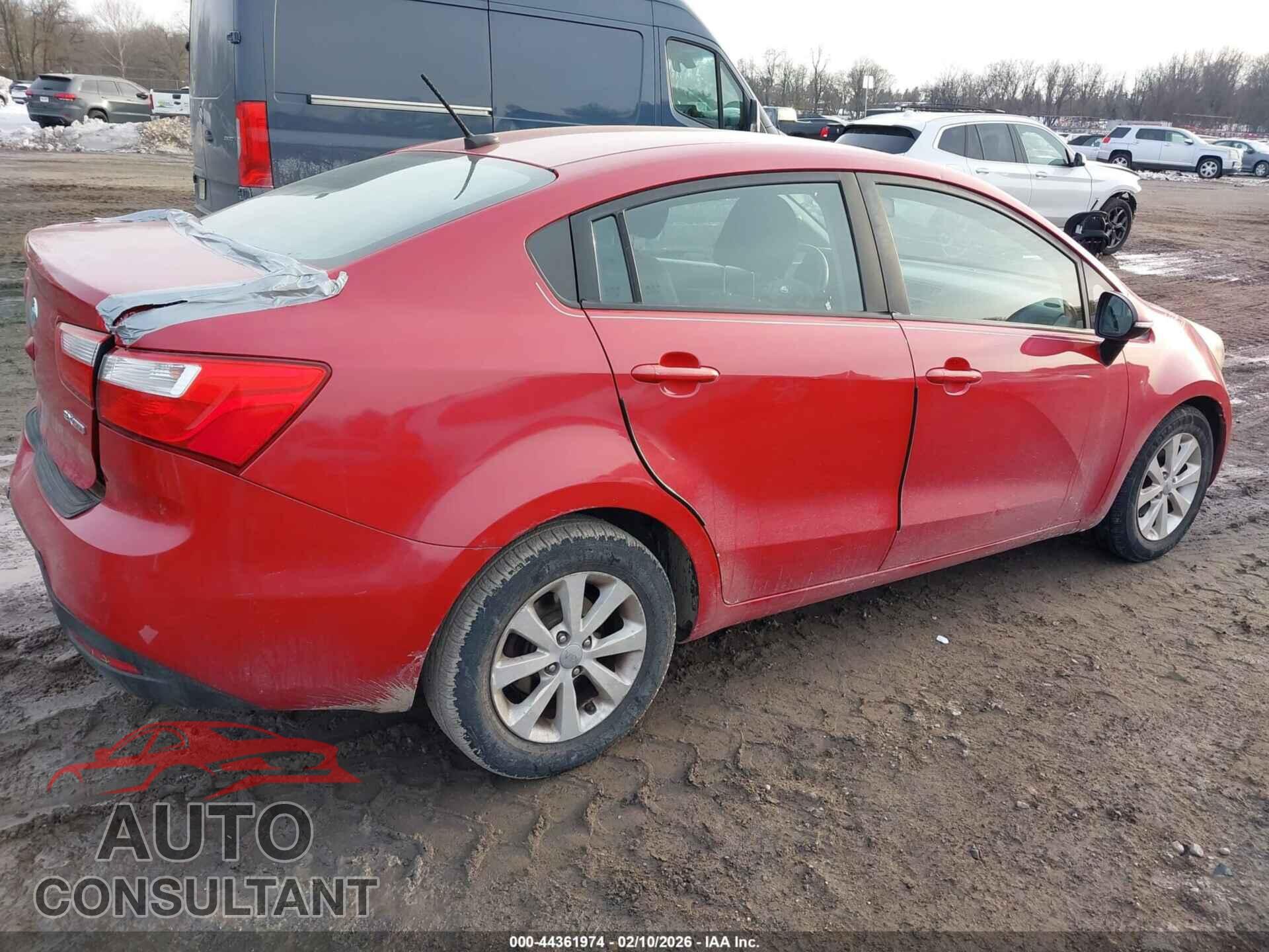 KIA RIO 2013 - KNADN4A39D6208963