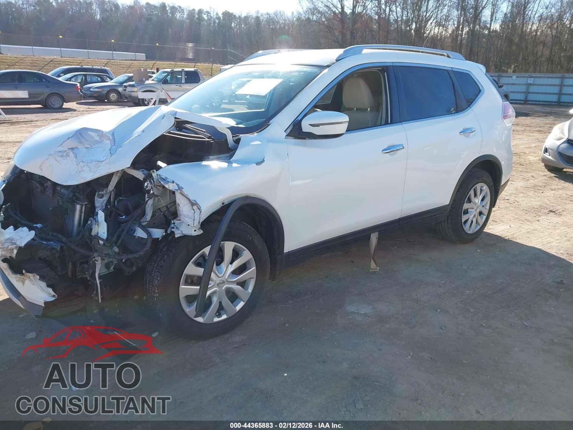 NISSAN ROGUE 2016 - KNMAT2MT5GP643781