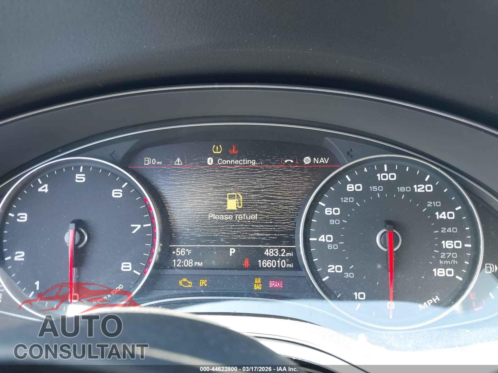 AUDI A7 2012 - WAUYGAFC4CN078498