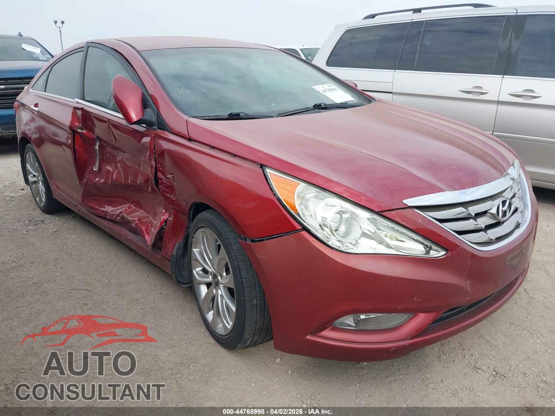 HYUNDAI SONATA 2013 - 5NPEC4ACXDH797721