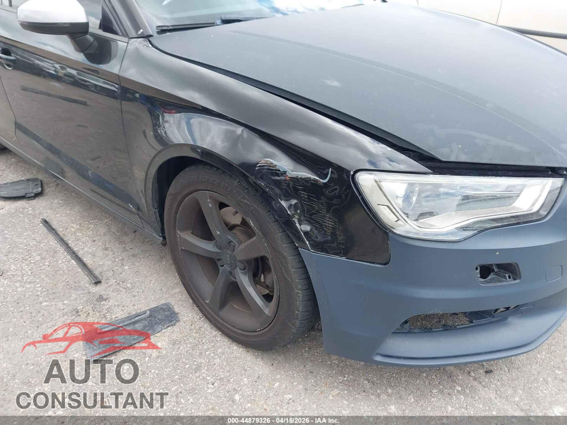 AUDI A3 2016 - WAUA7GFF1G1051321