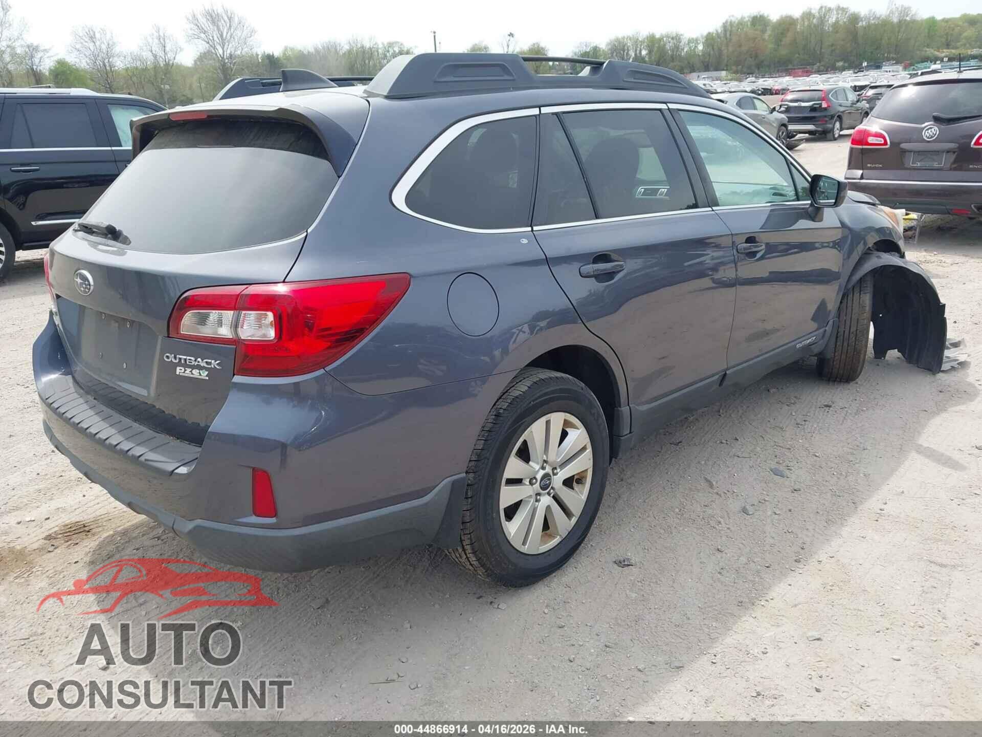 SUBARU OUTBACK 2017 - 4S4BSADC6H3275195