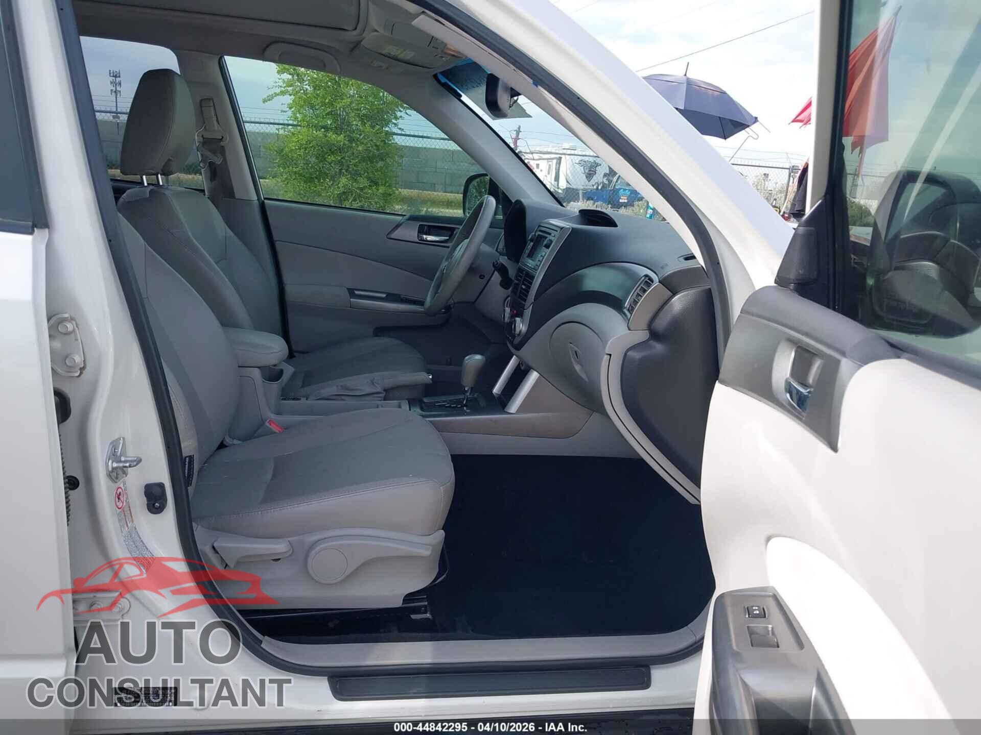 SUBARU FORESTER 2012 - JF2SHAGC4CH444237