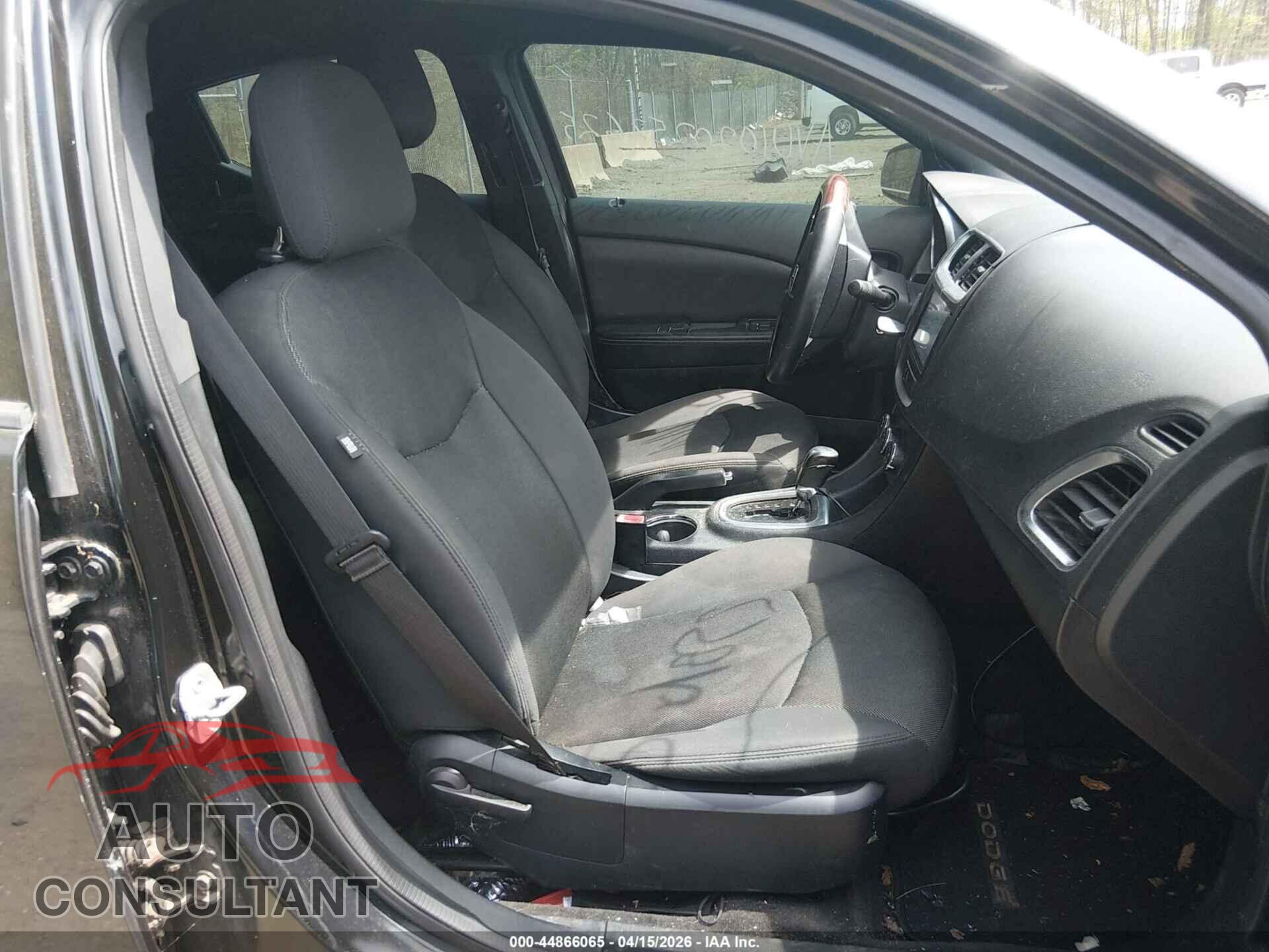 DODGE AVENGER 2012 - 1C3CDZCB3CN206539