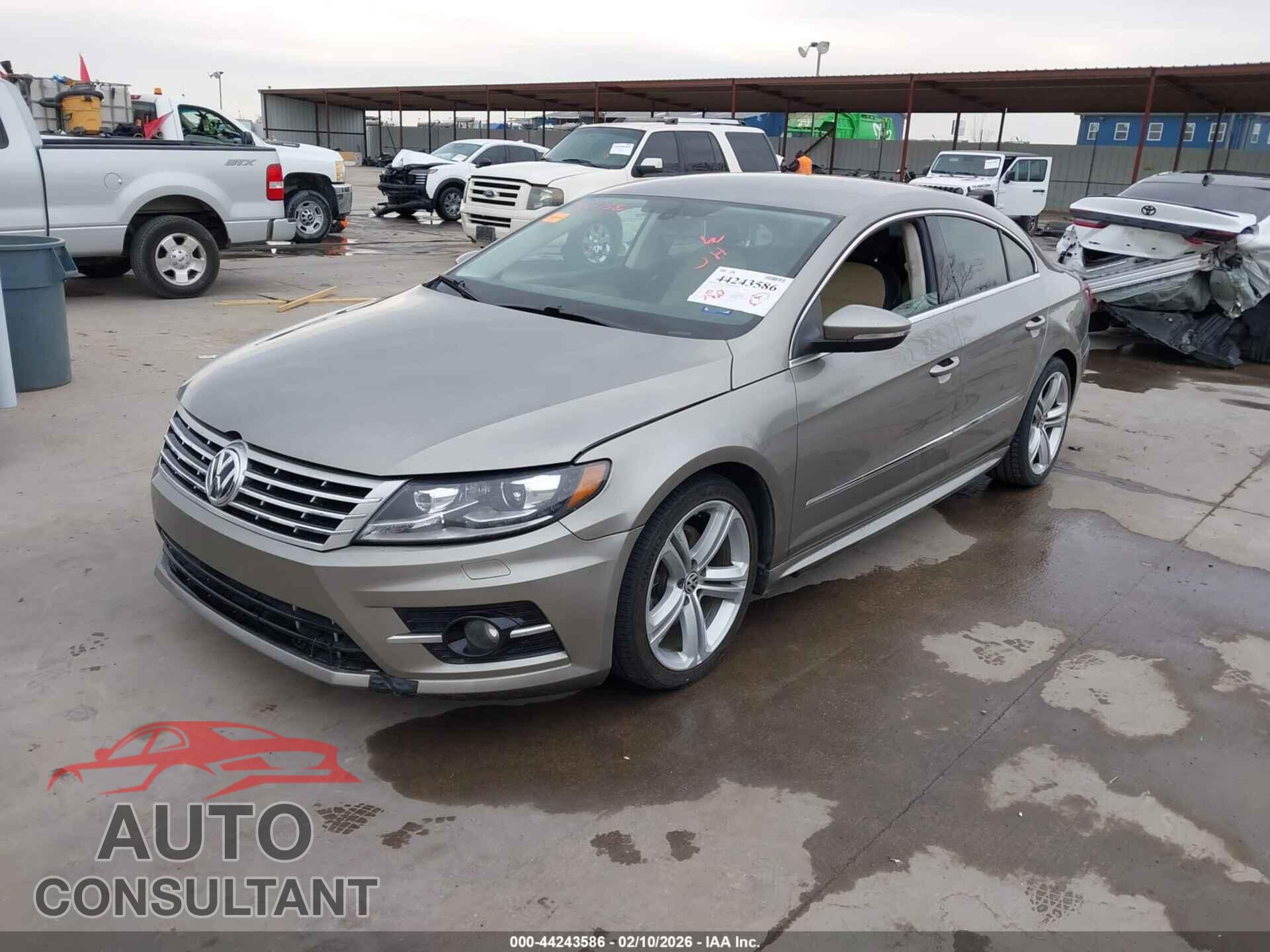 VOLKSWAGEN CC 2014 - WVWBP7AN9EE515032