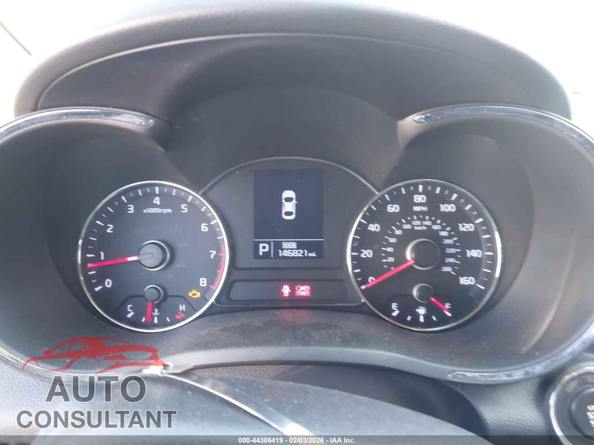 KIA FORTE 2015 - KNAFZ4A80F5283634