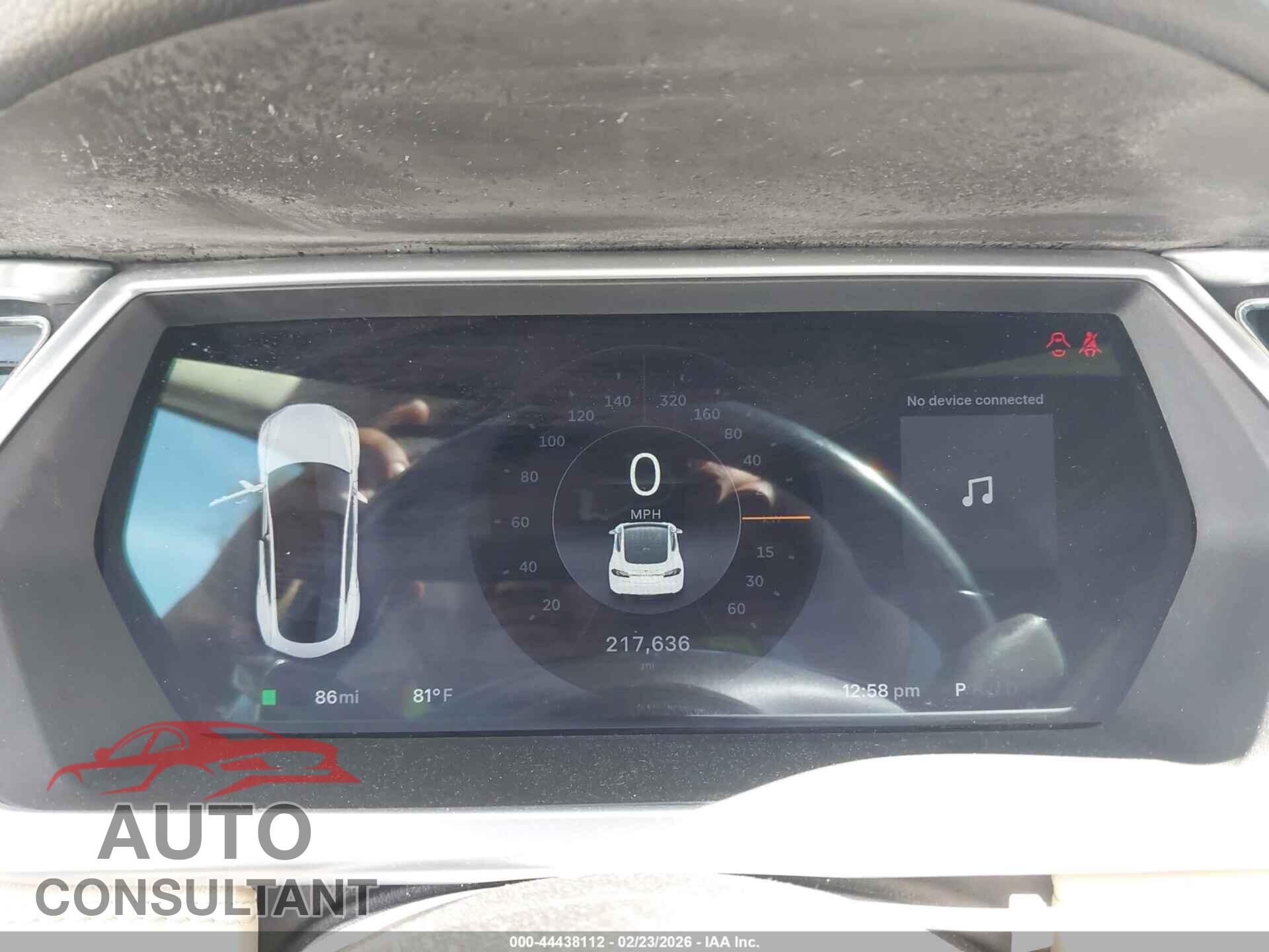 TESLA MODEL S 2013 - 5YJSA1CN3DFP10391