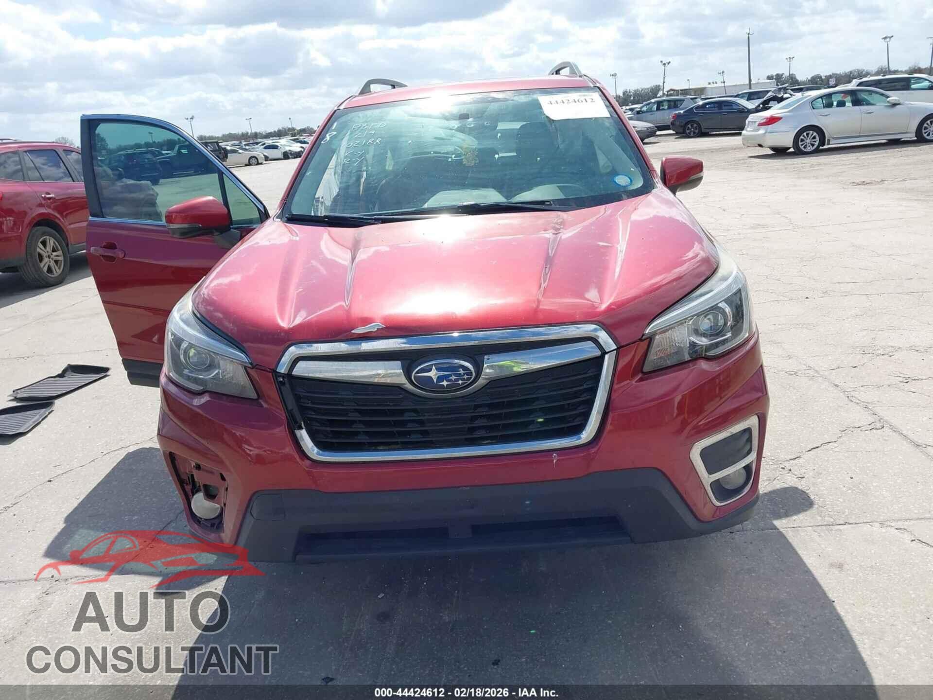 SUBARU FORESTER 2019 - JF2SKAUC5KH544867