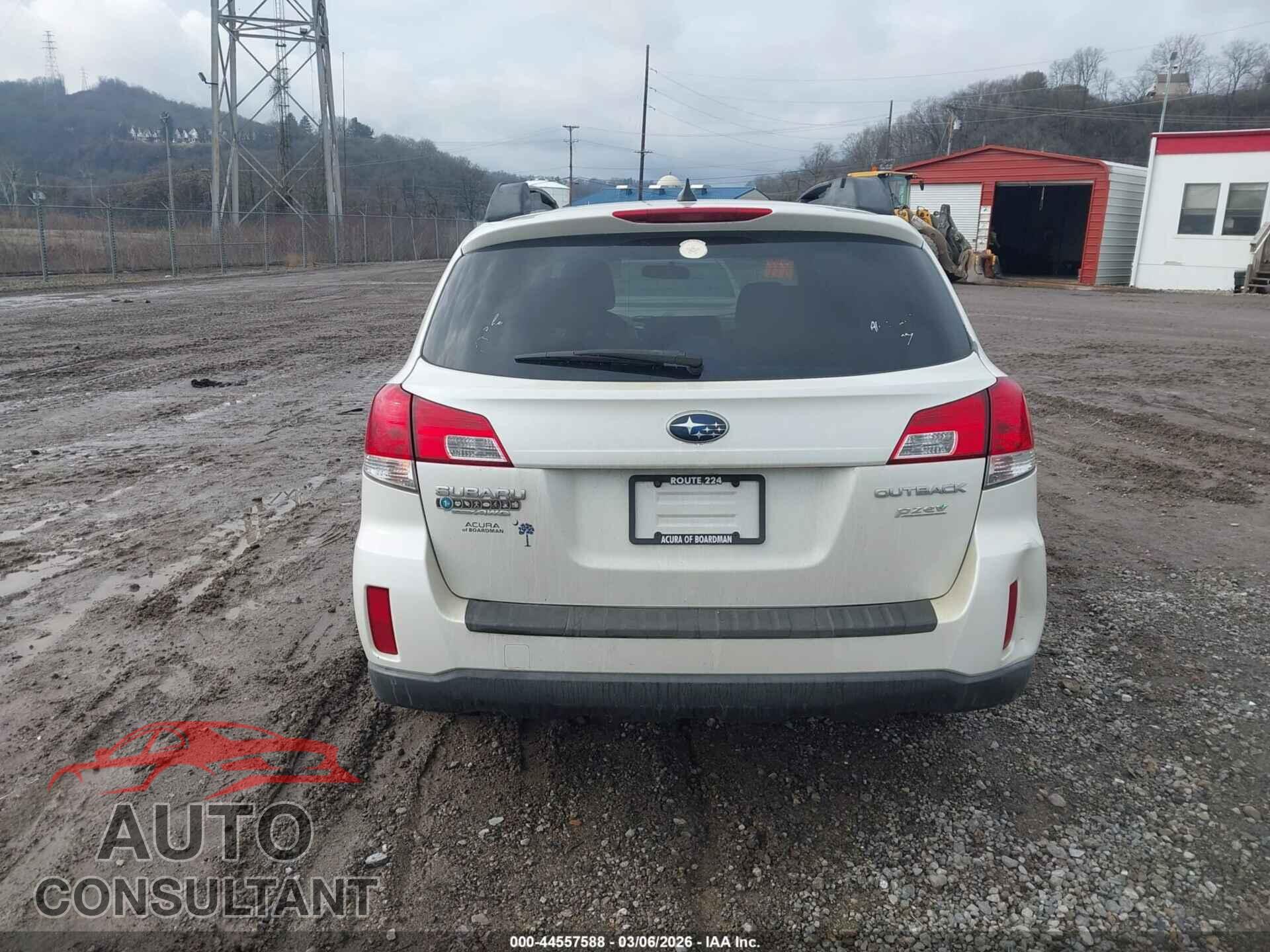 SUBARU OUTBACK 2014 - 4S4BRBCC8E3255612