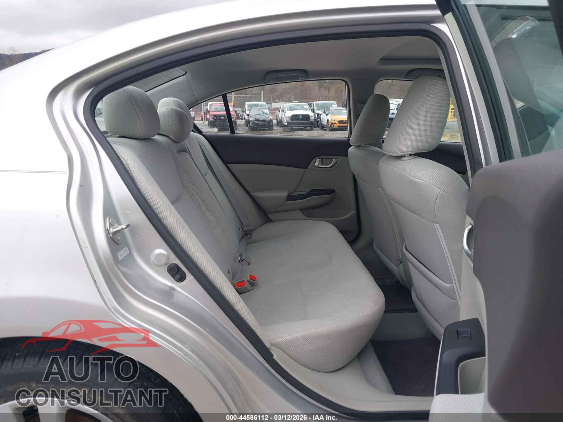 HONDA CIVIC 2012 - 2HGFB2F89CH313854