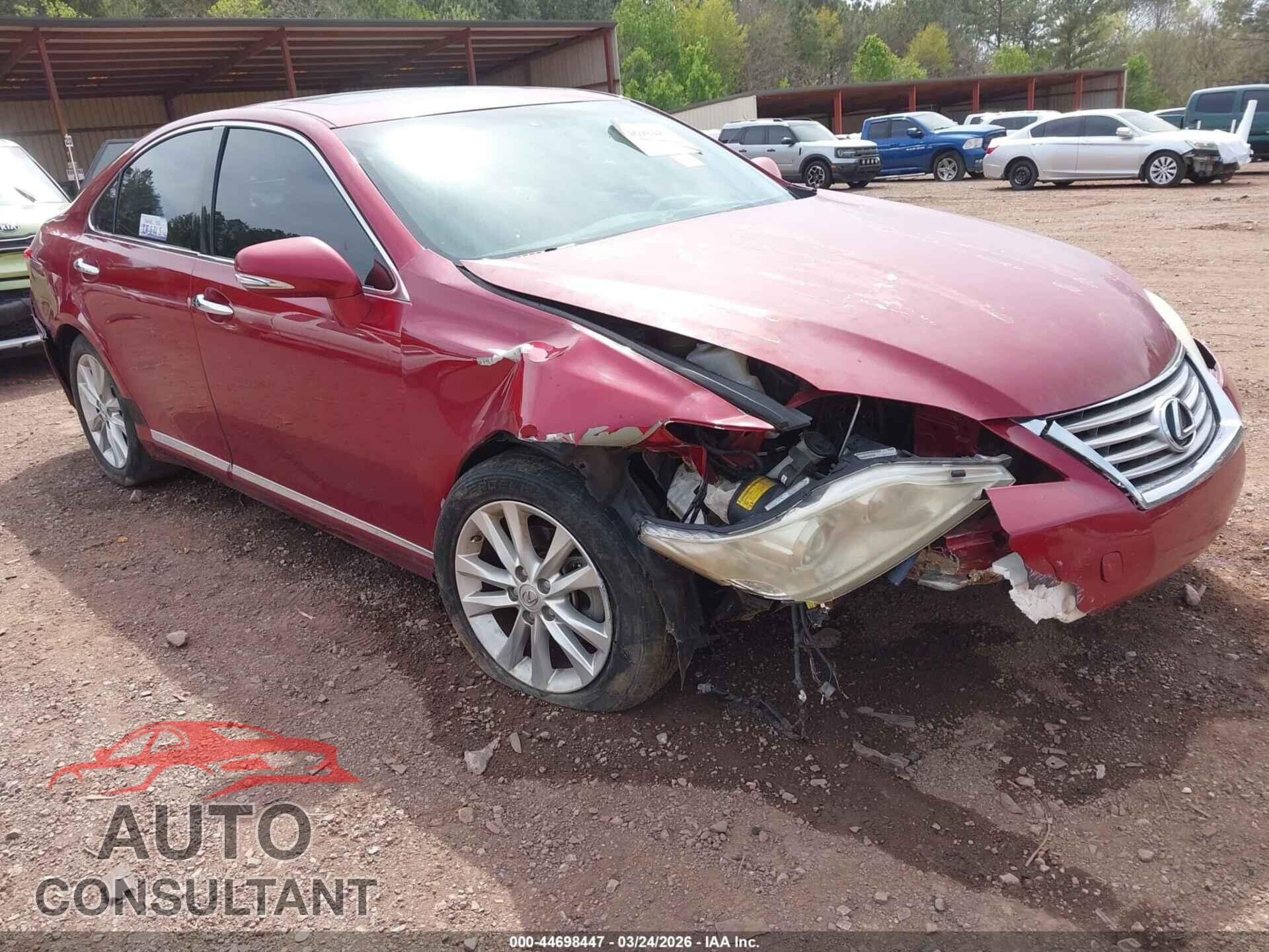 LEXUS ES 350 2011 - JTHBK1EG3B2419187