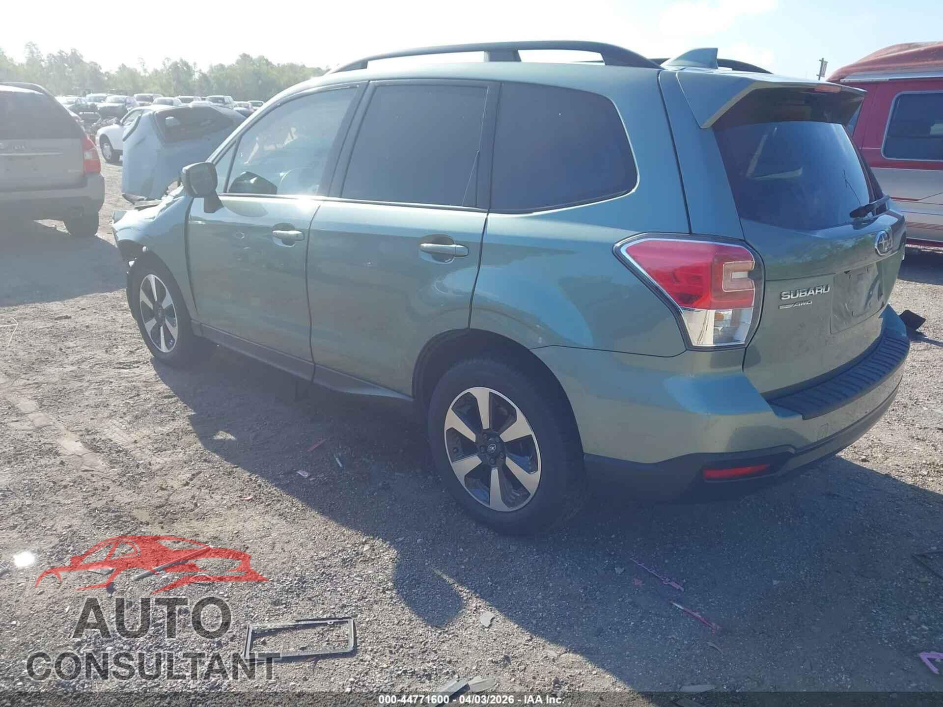 SUBARU FORESTER 2017 - JF2SJAEC4HH407140