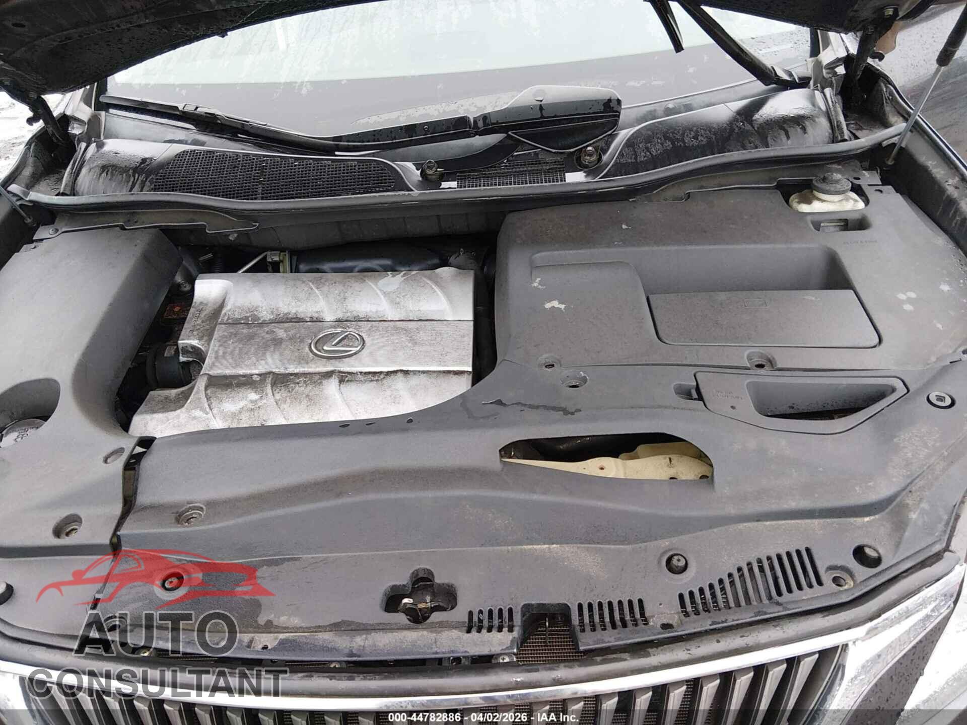 LEXUS RX 350 2010 - 2T2BK1BA0AC048809