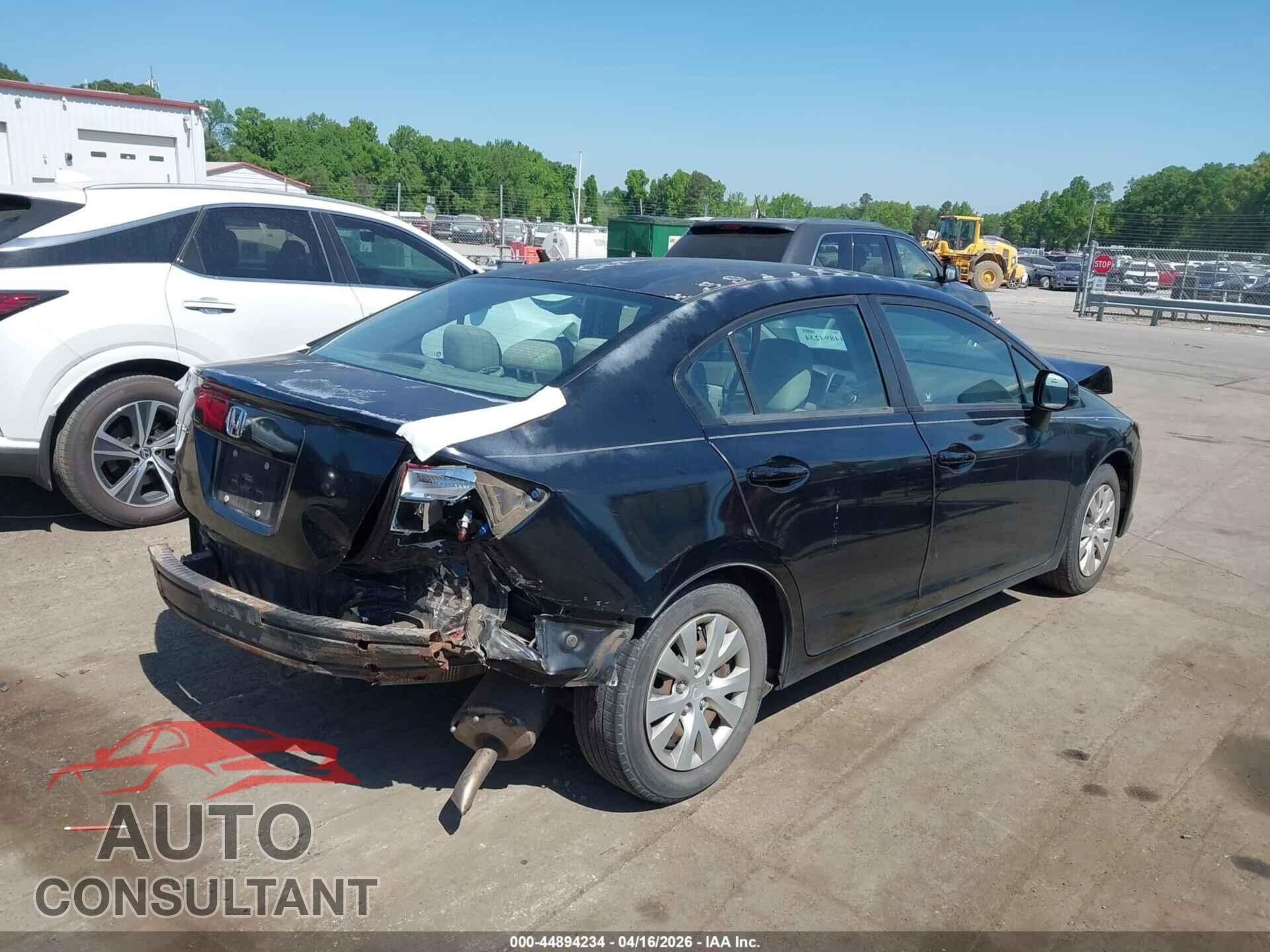 HONDA CIVIC 2012 - 2HGFB2F5XCH588431