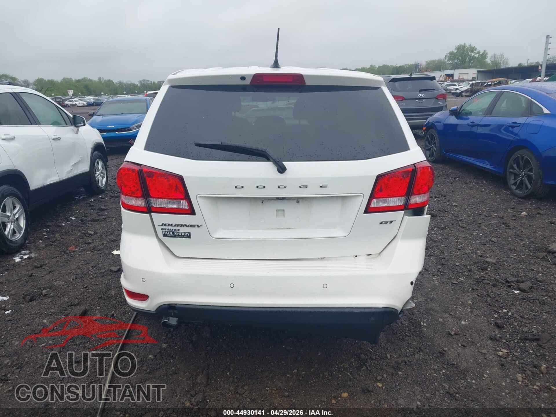 DODGE JOURNEY 2017 - 3C4PDDEG9HT608954