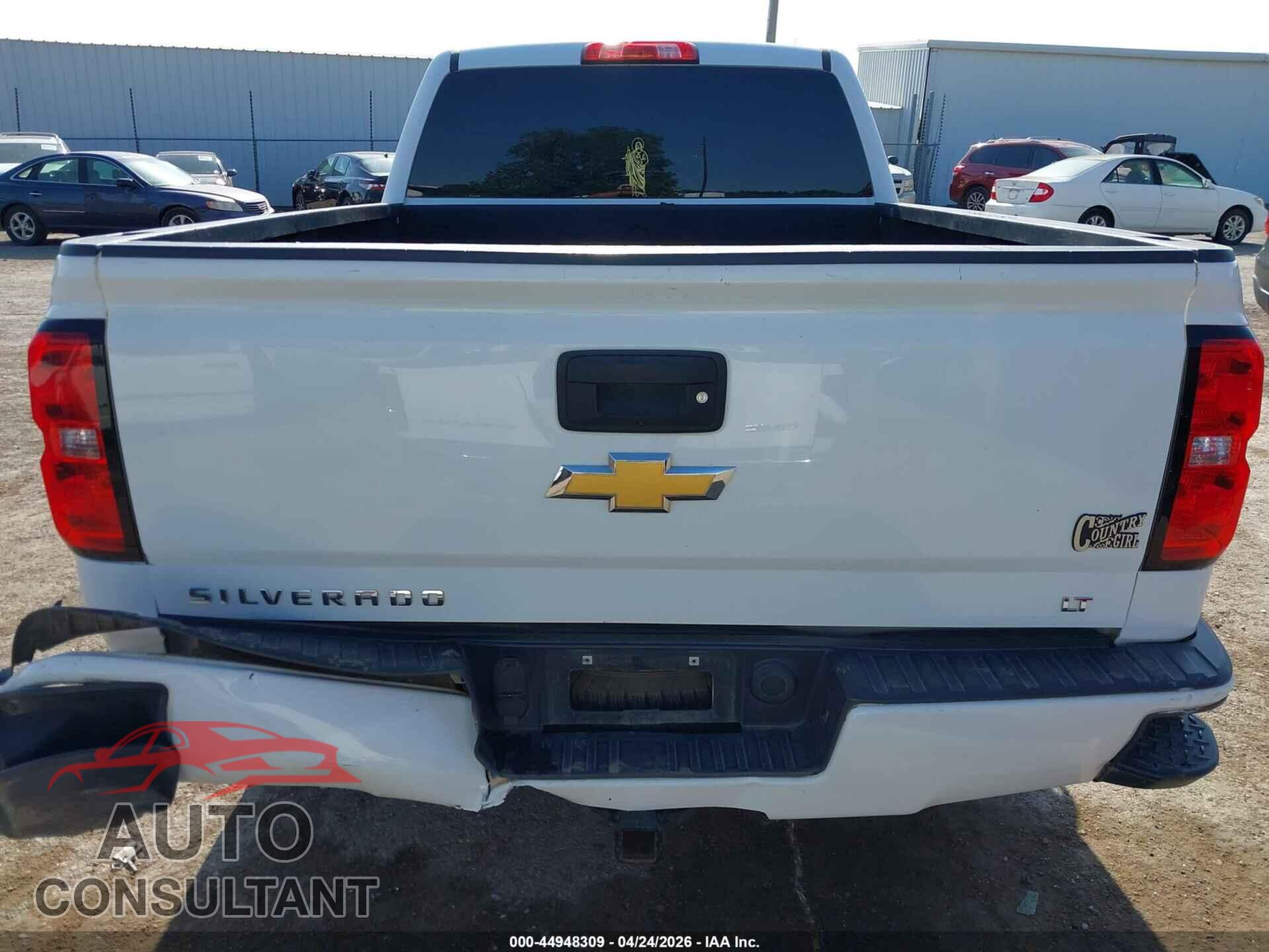CHEVROLET SILVERADO 1500 2017 - 1GCVKREC4HZ347345