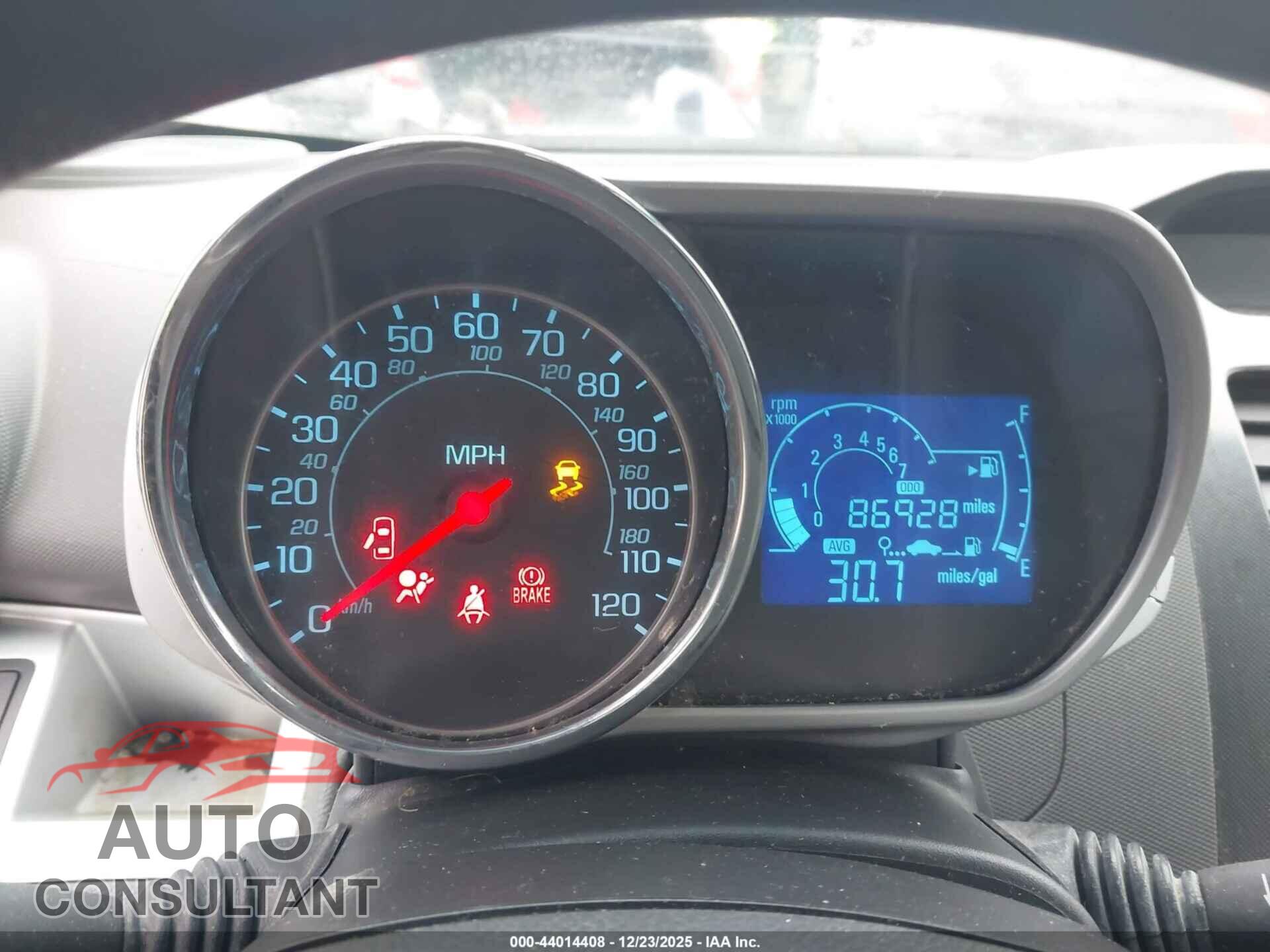 CHEVROLET SPARK 2014 - KL8CA6S98EC527730