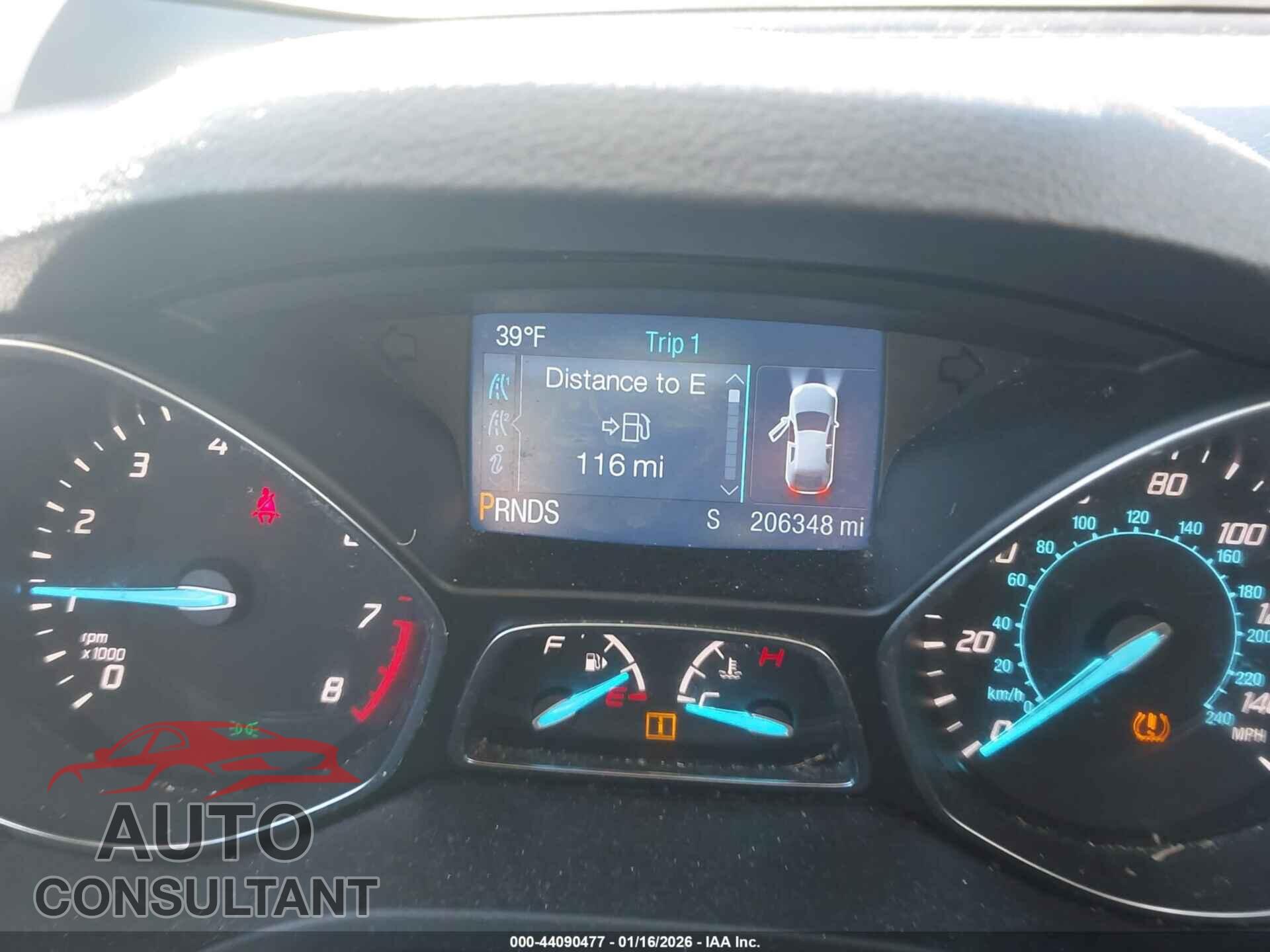 FORD ESCAPE 2014 - 1FMCU0F78EUD47884