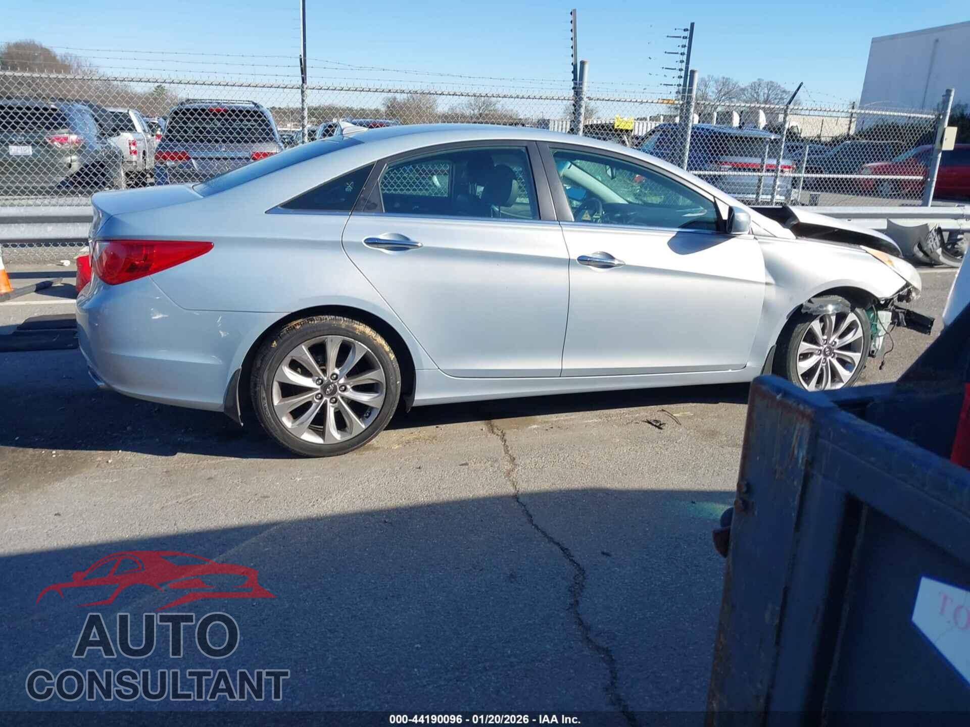 HYUNDAI SONATA 2012 - 5NPEC4AC8CH340601