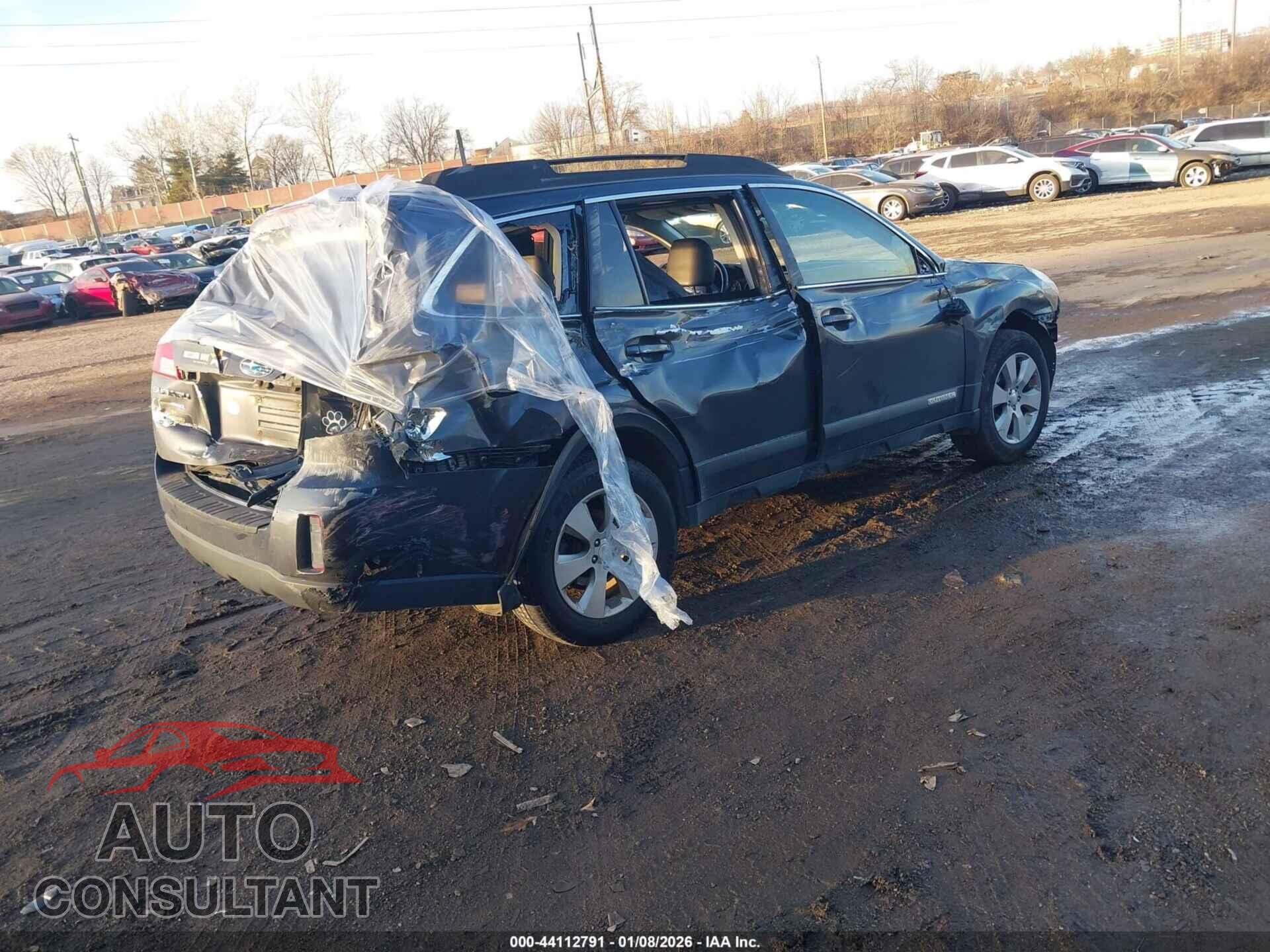 SUBARU OUTBACK 2011 - 4S4BRBJC2B3362265