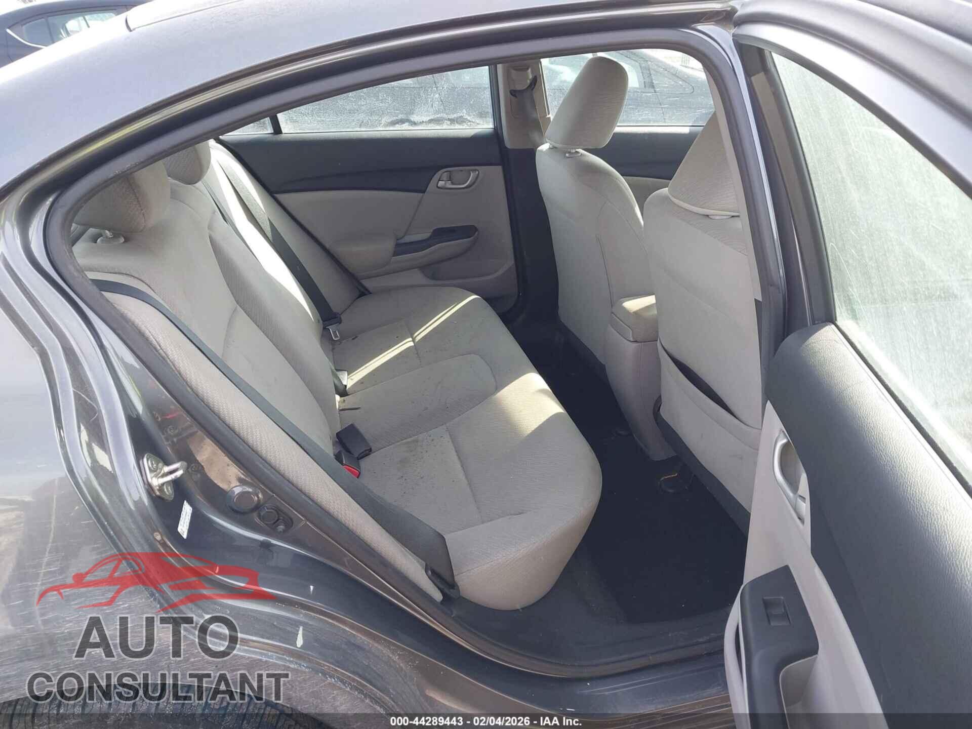 HONDA CIVIC 2013 - 19XFB2F5XDE096607