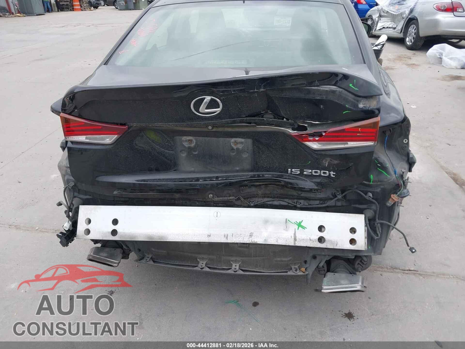 LEXUS IS 200T 2017 - JTHBA1D29H5053087